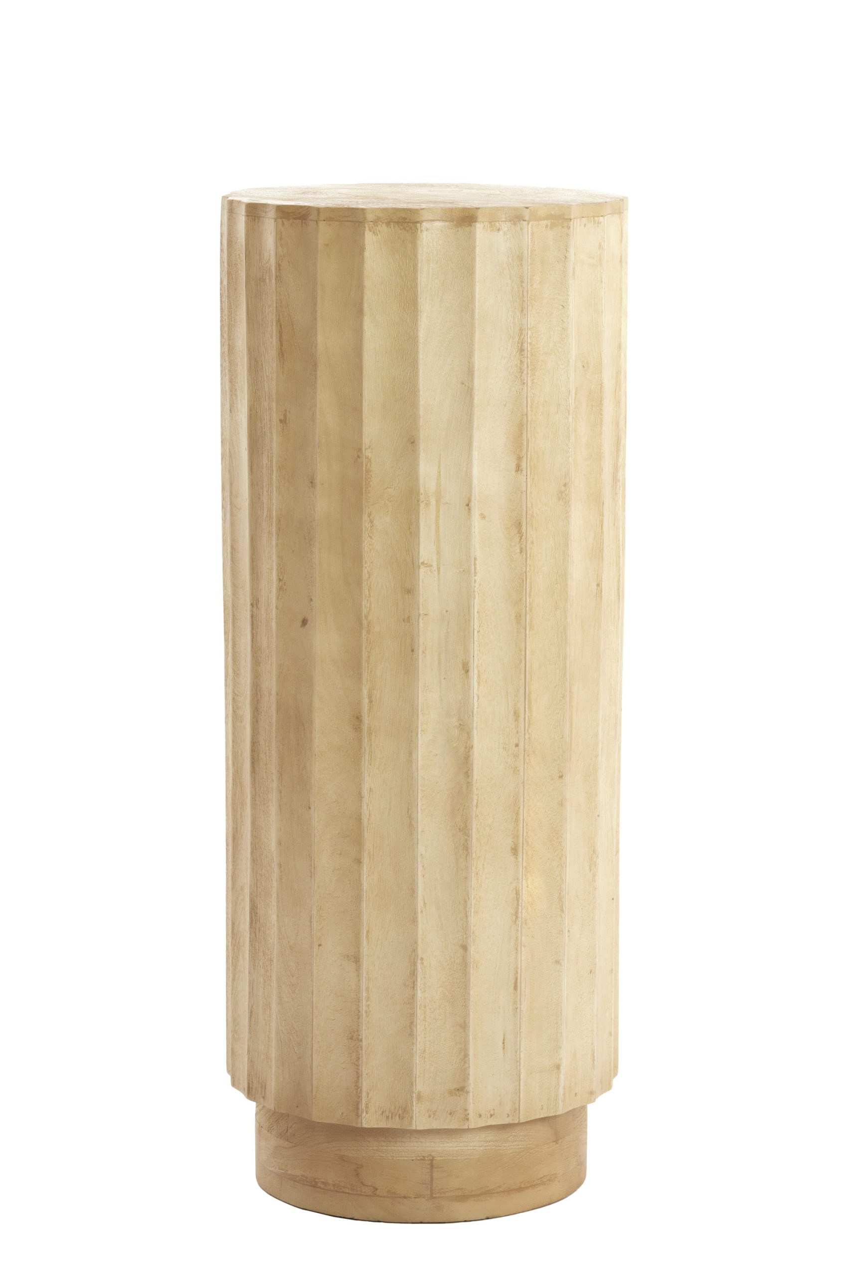 Light & Living Zuil Ø40x100 cm ELLENA hout mat naturel
