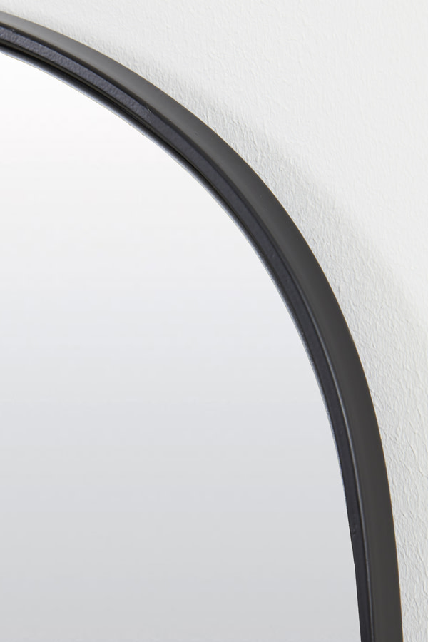 Light & Living Spiegel 40x1,5x100 cm LIBRA smoke glas+mat zwart