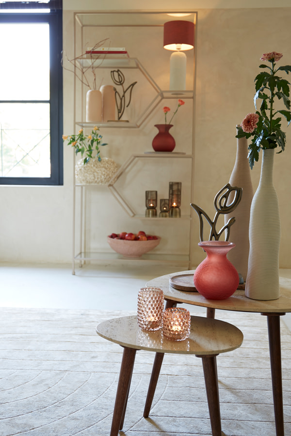 Light & Living Ornament op voet 24x8,5x45 cm TULIPANU antiek brons