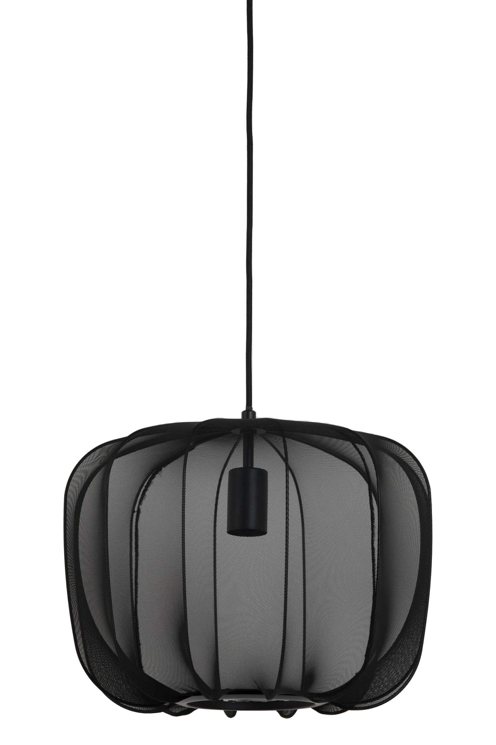 Light & Living Hanglamp Ø40x30 cm PLUMERIA zwart