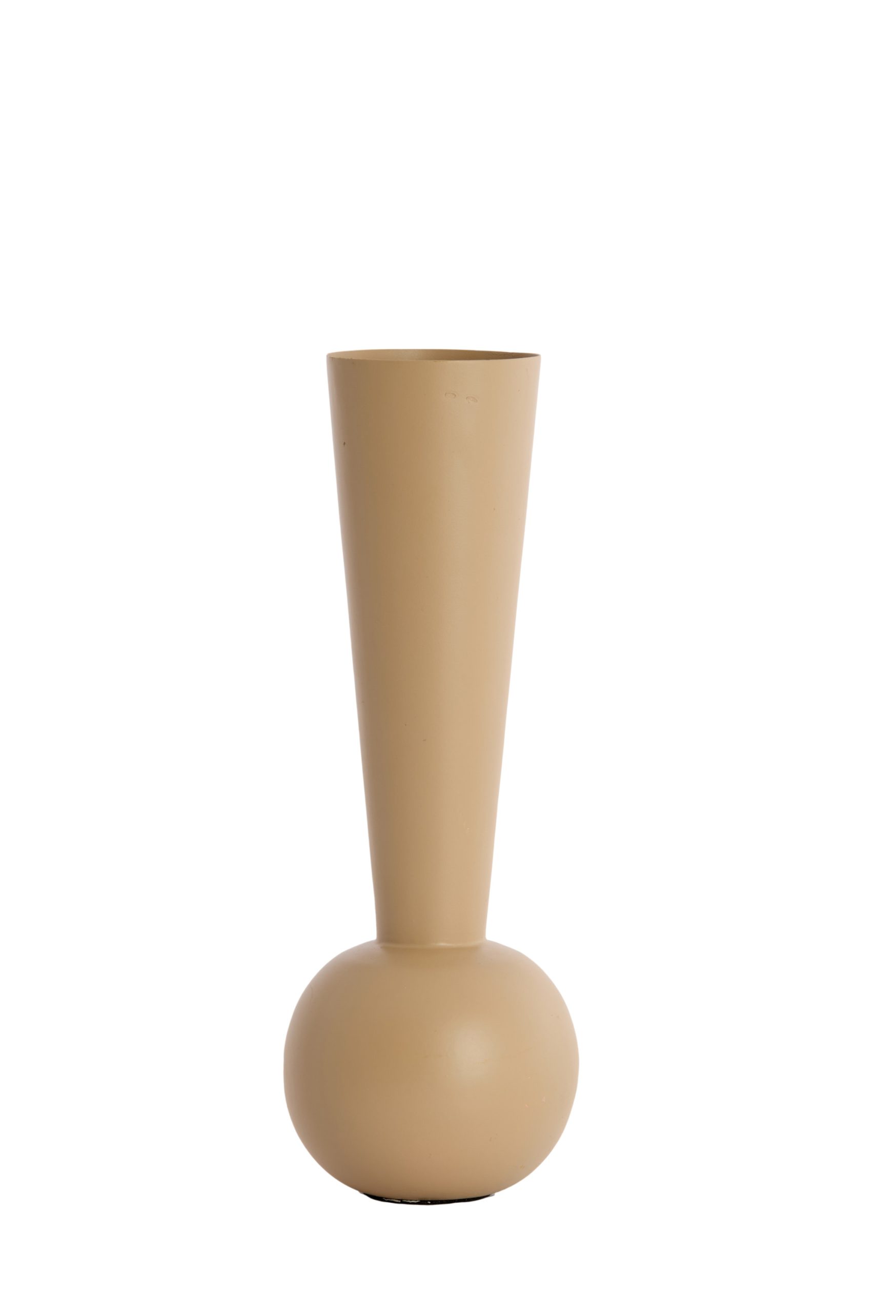Light & Living Vaas deco Ø10x30 cm TODI mat zand