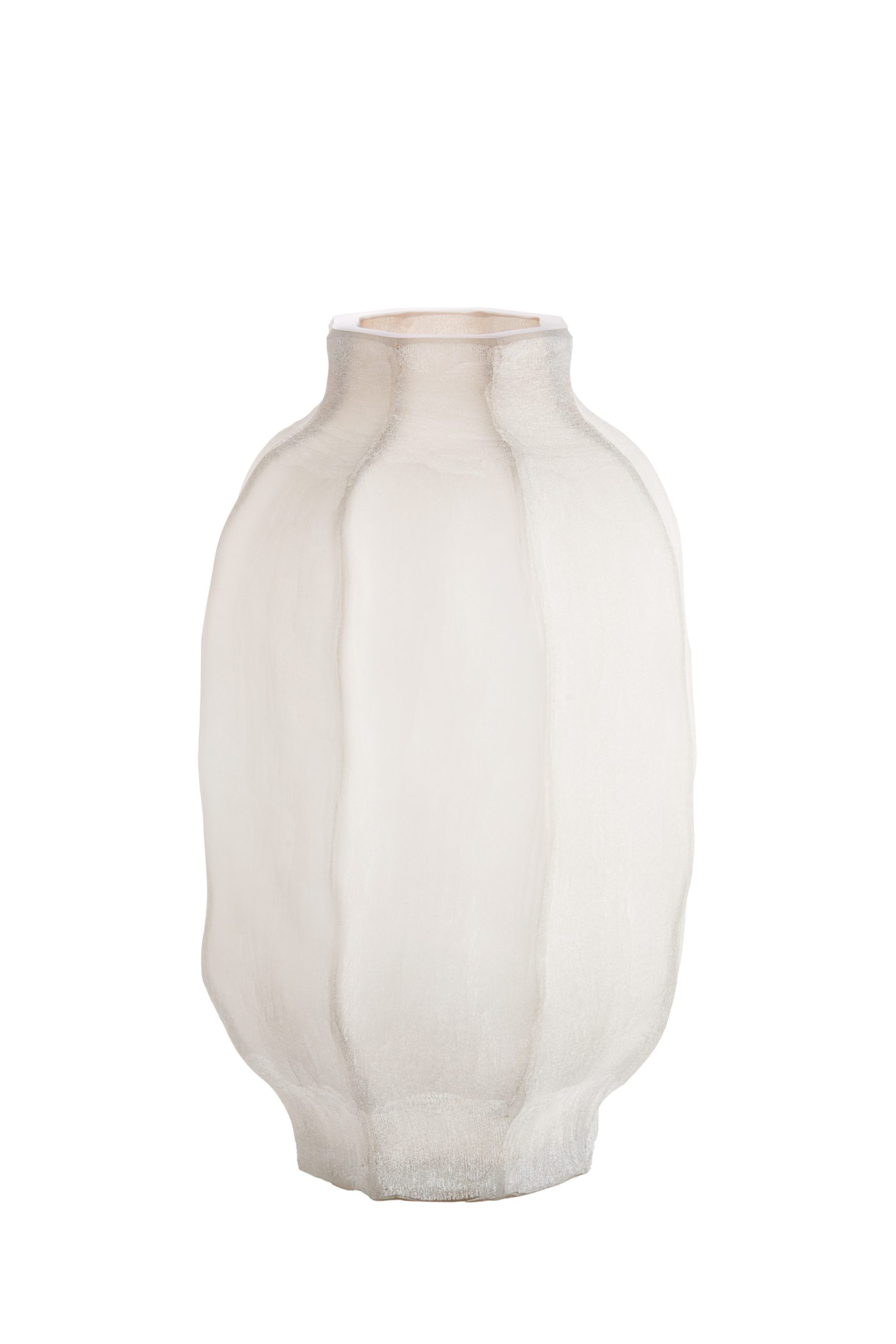 Light & Living Vaas Ø25x44,5 cm TEJEDA glas licht bruin