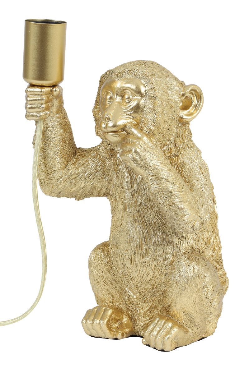 Light & Living Tafellamp 20x19,5x34 cm MONKEY goud