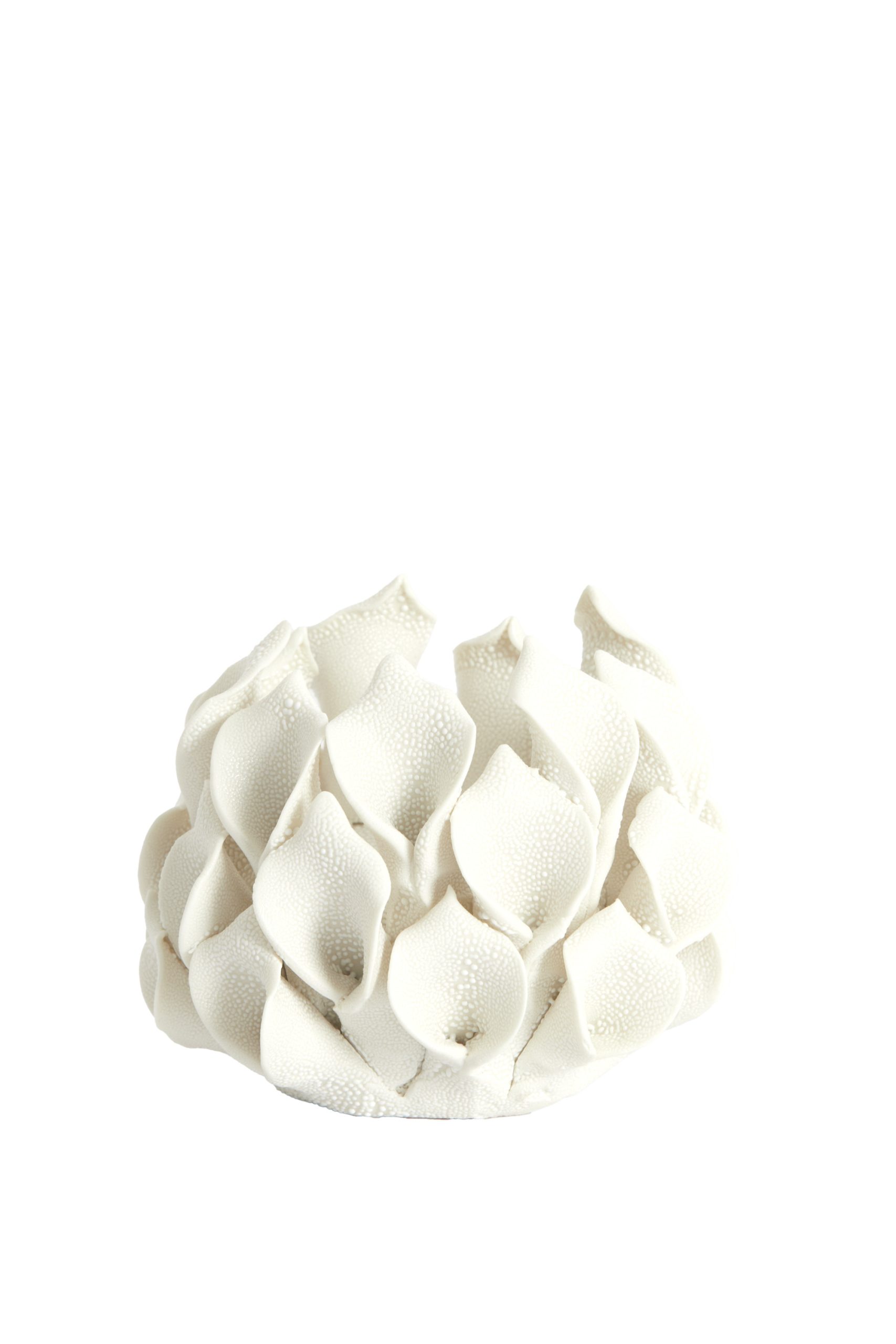 Light & Living Theelichthouder Ø10x8 cm SOREJA porselein crème