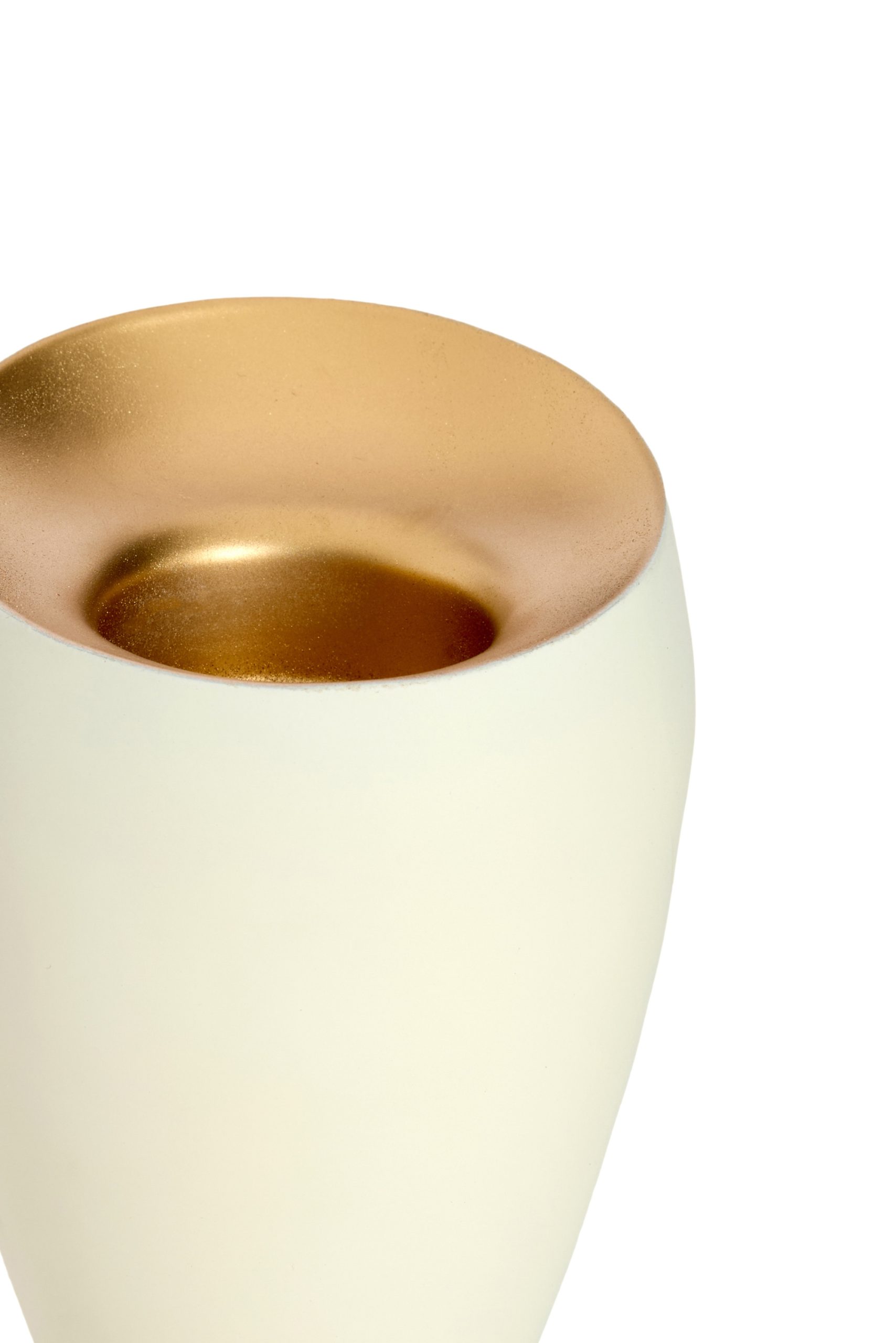 Light & Living Theelicht Ø9x12 cm VEROLI mat crème+goud