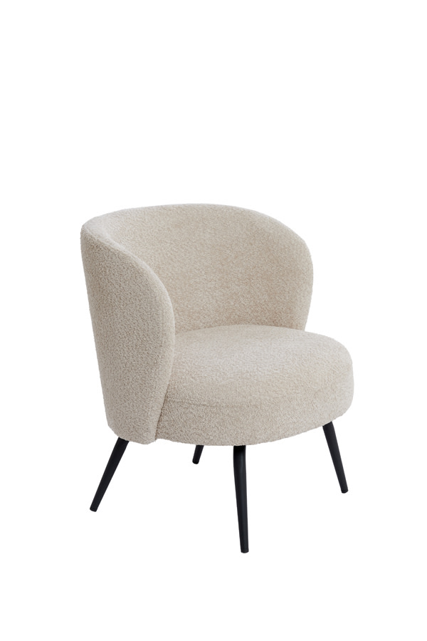 Light & Living Stoel 68x67x72 cm DIEYDA beige-zwart