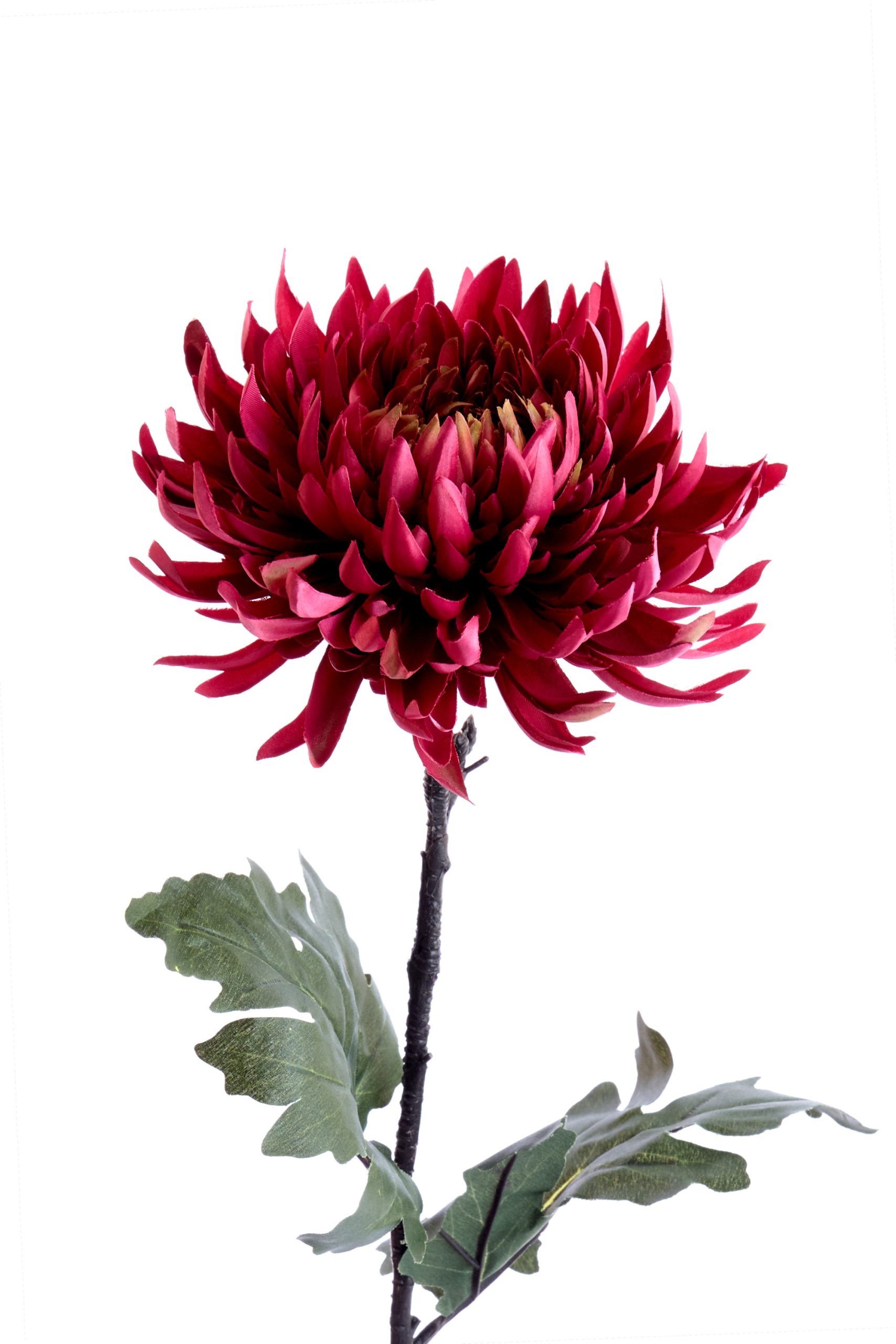 Light & Living Kunstbloem 82x17x10 cm CHRYSANTHEME donker roze