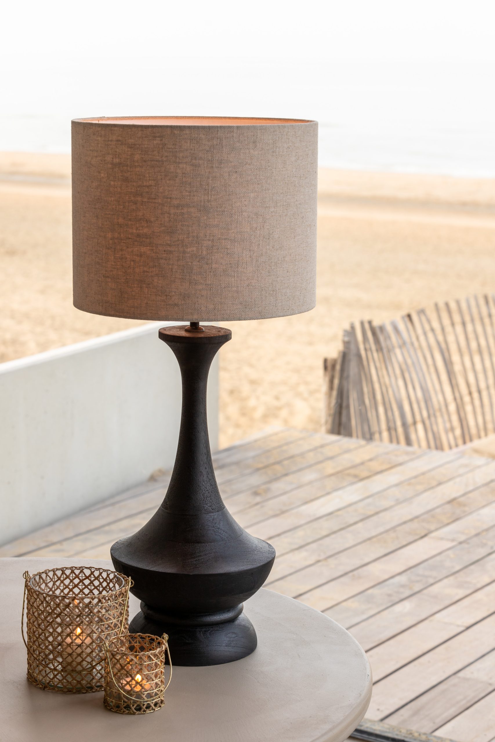 Light & Living Kap cilinder 40-40-30 cm LIVIGNO naturel