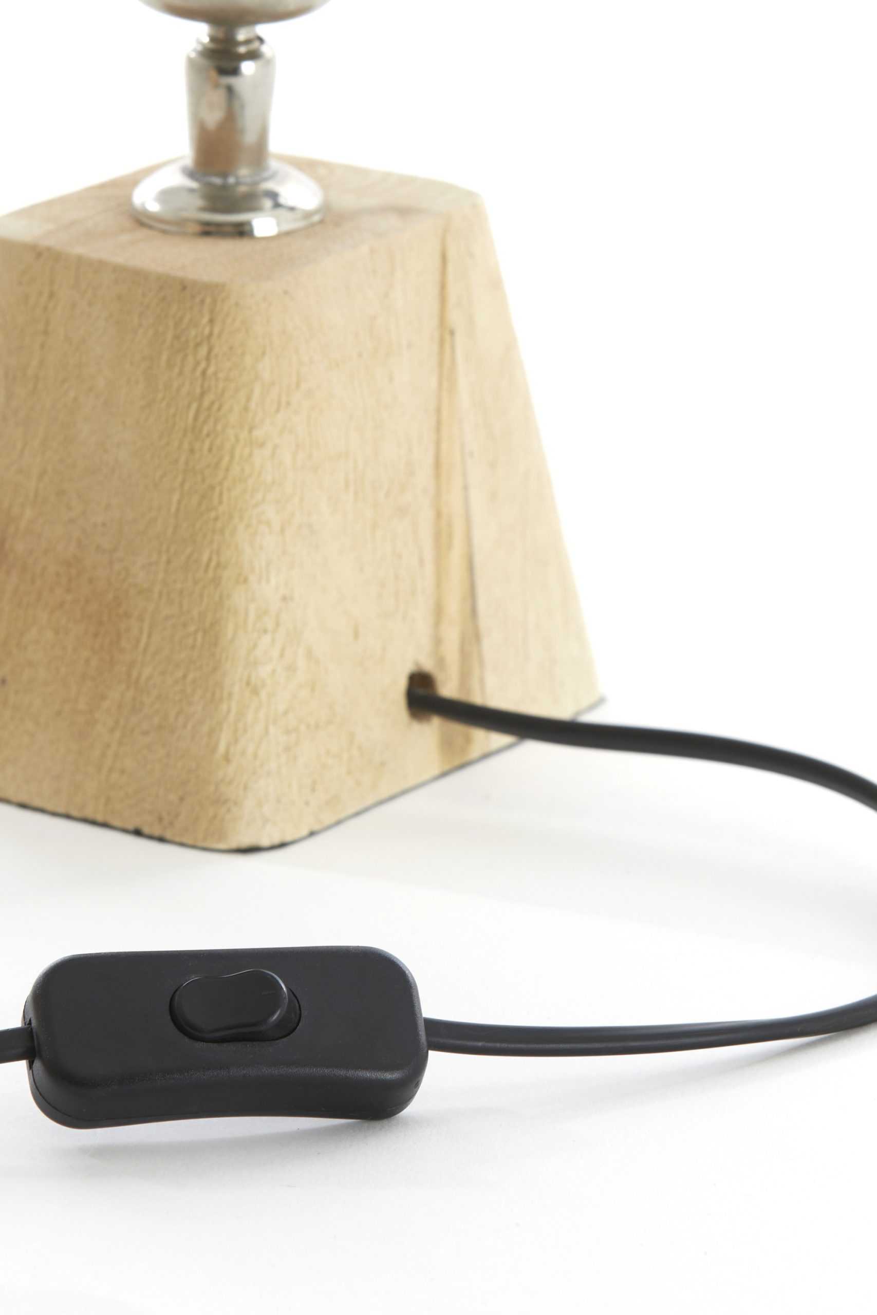 Light & Living Lampvoet 18x13x15 cm KARDAN hout mat naturel