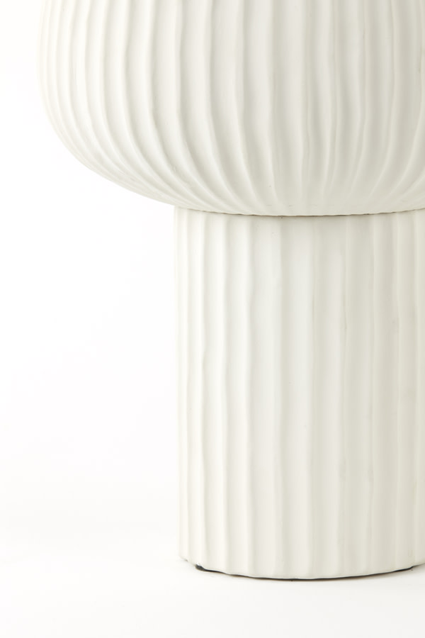 Light & Living Vaas deco Ø27,5x36 cm FEYA keramiek crème