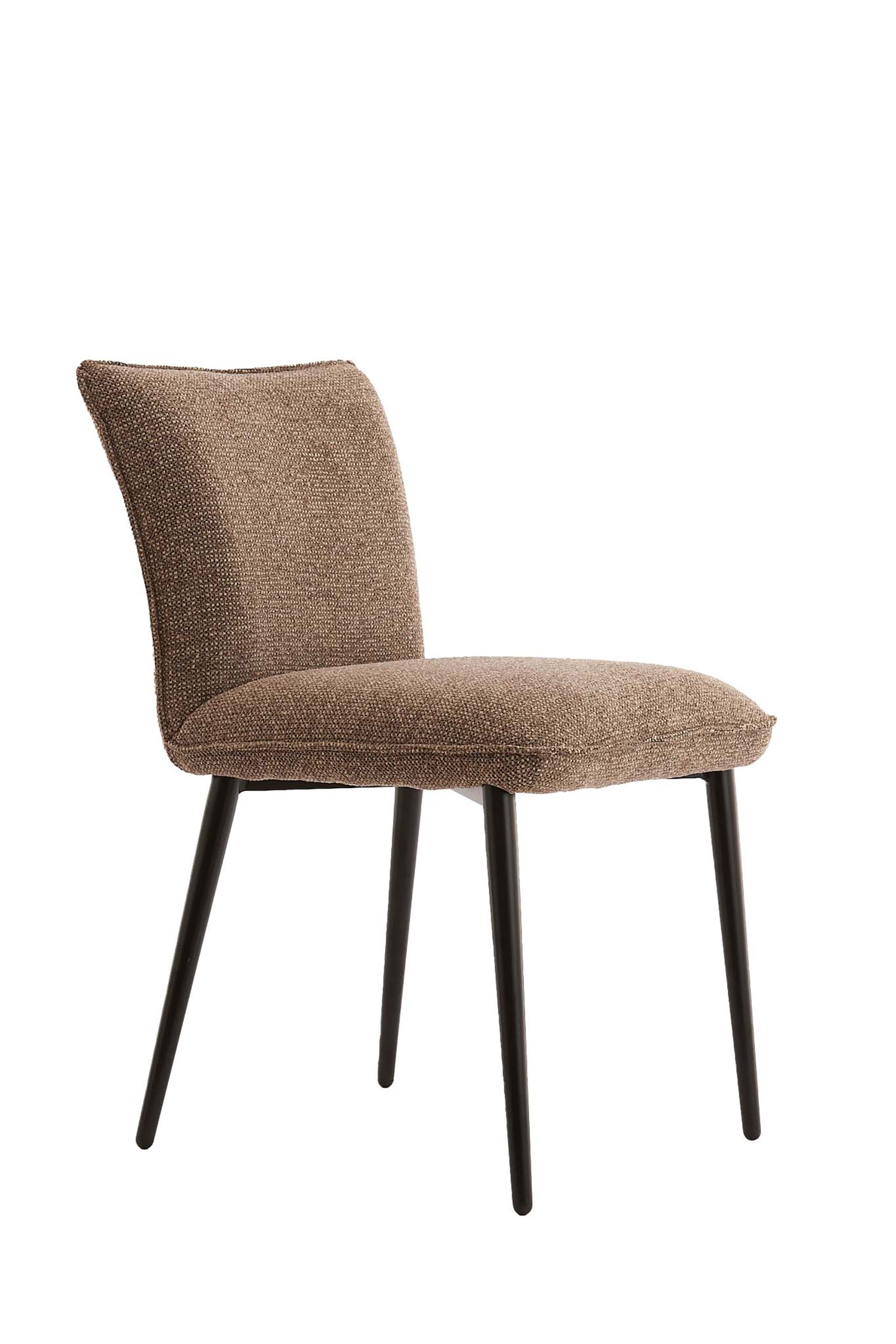 Light & Living Eetkamerstoel 58x47x80 cm VADENI bruin-grijs+zwart