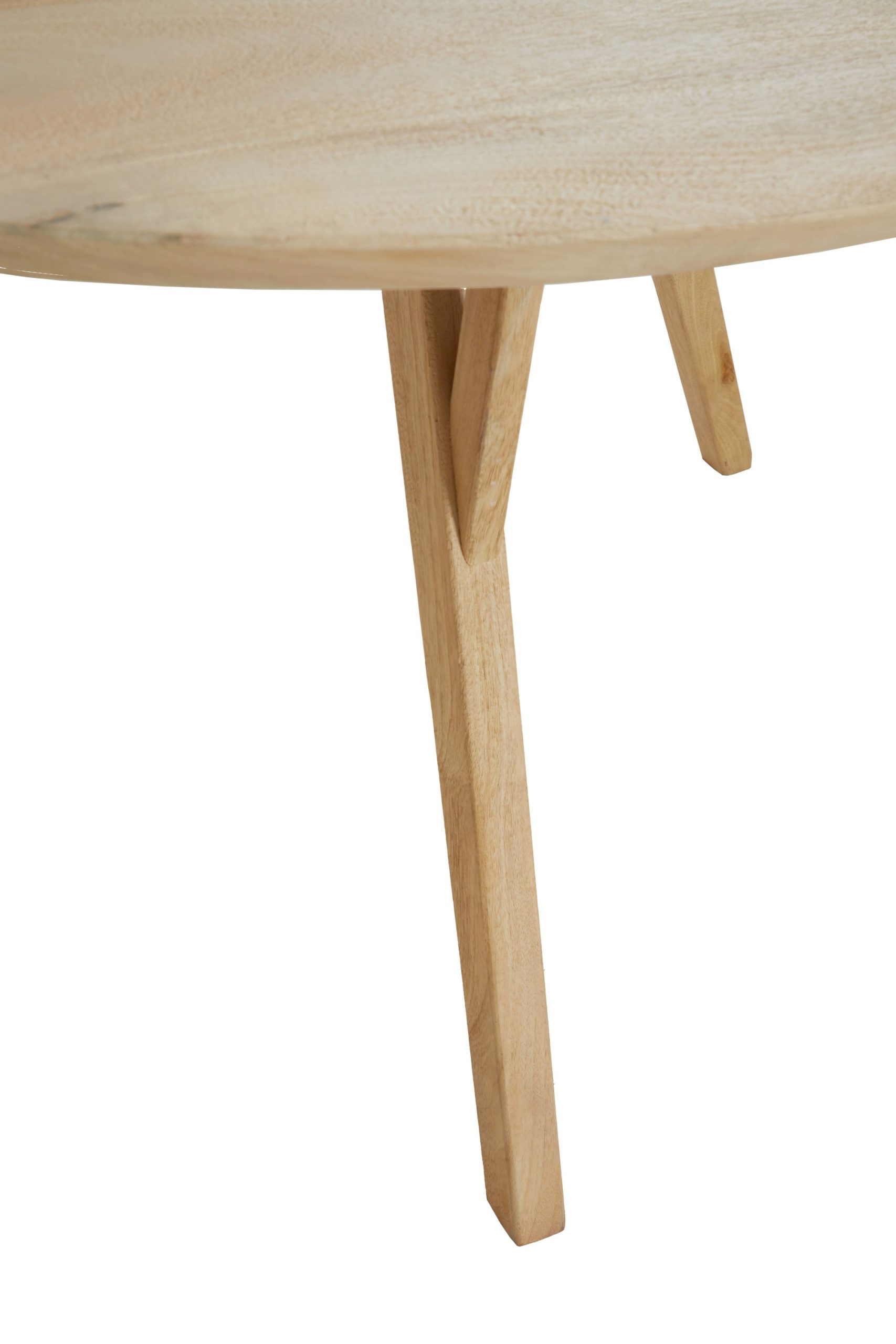 Light & Living Eettafel Ø120x76 cm QUENZA mango hout naturel