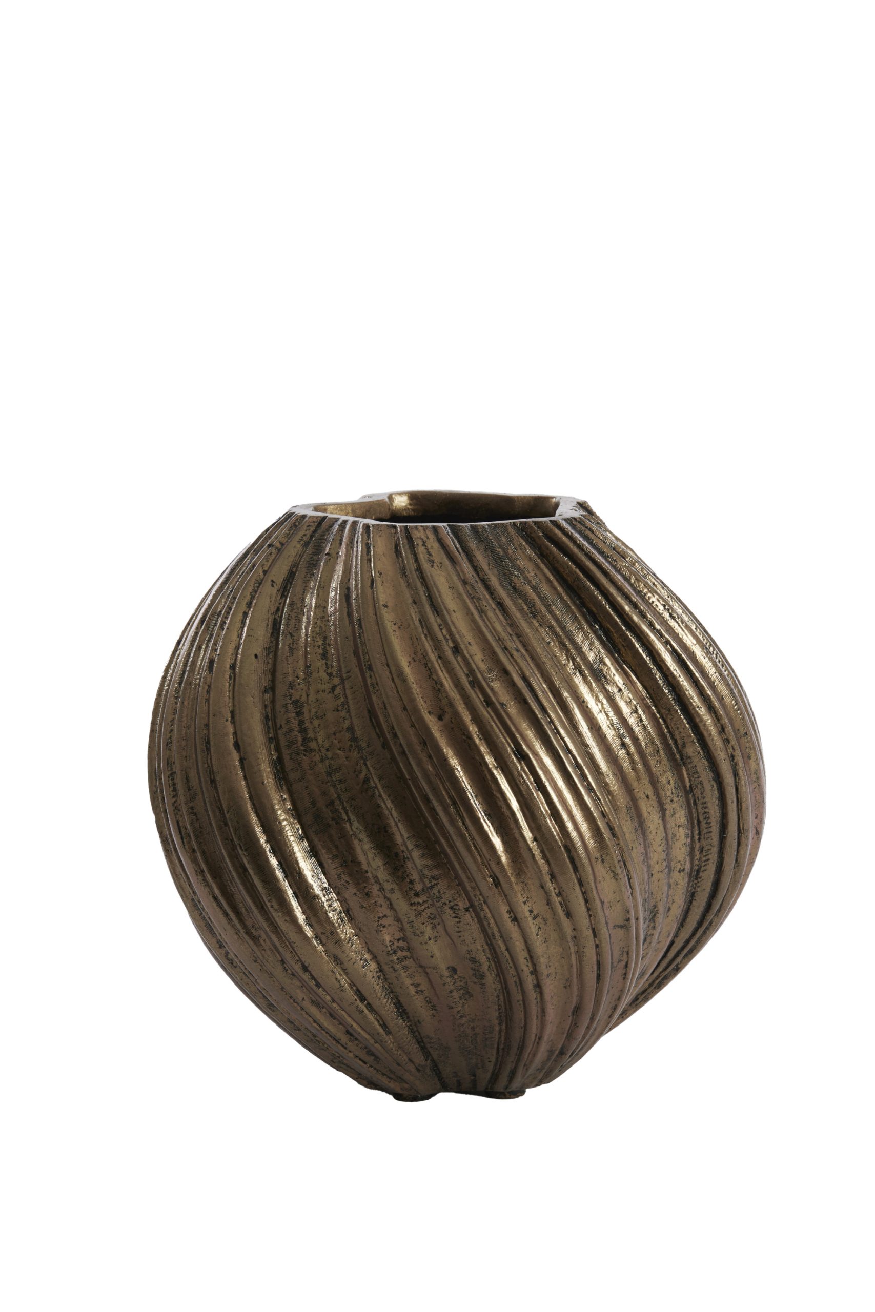 Light & Living Vaas deco Ø34x32 cm YATUNG antiek brons