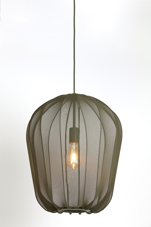 Light & Living Hanglamp Ø42x50 cm PLUMERIA donker groen