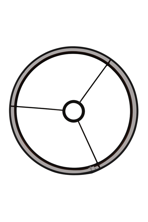 Light & Living Kap cilinder 20-20-15 cm LIVIGNO zwart