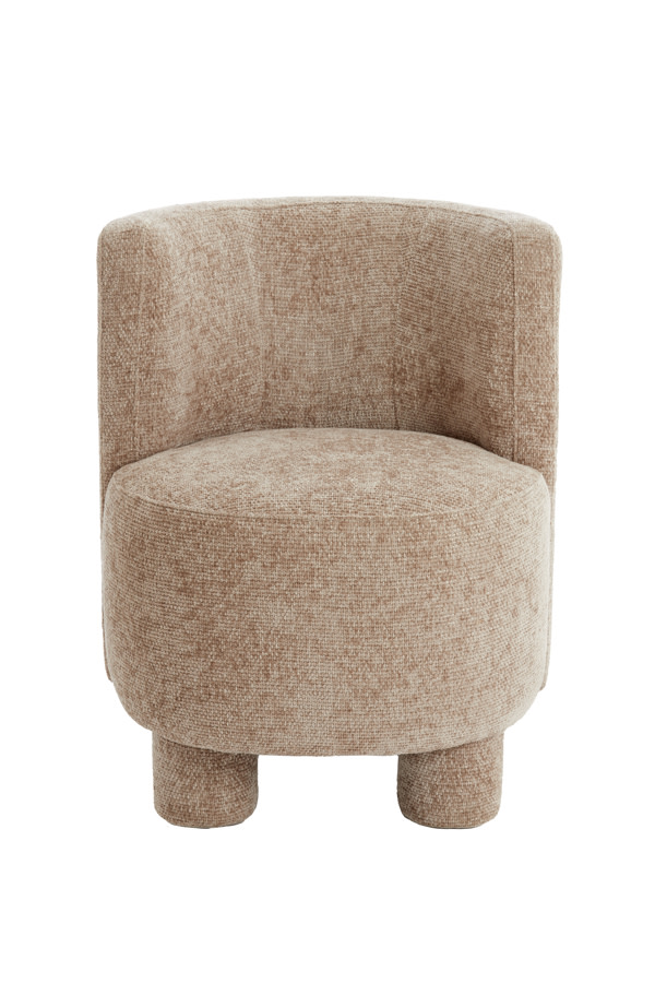 Light & Living Stoel 65x65x78 cm KAMOVA beige