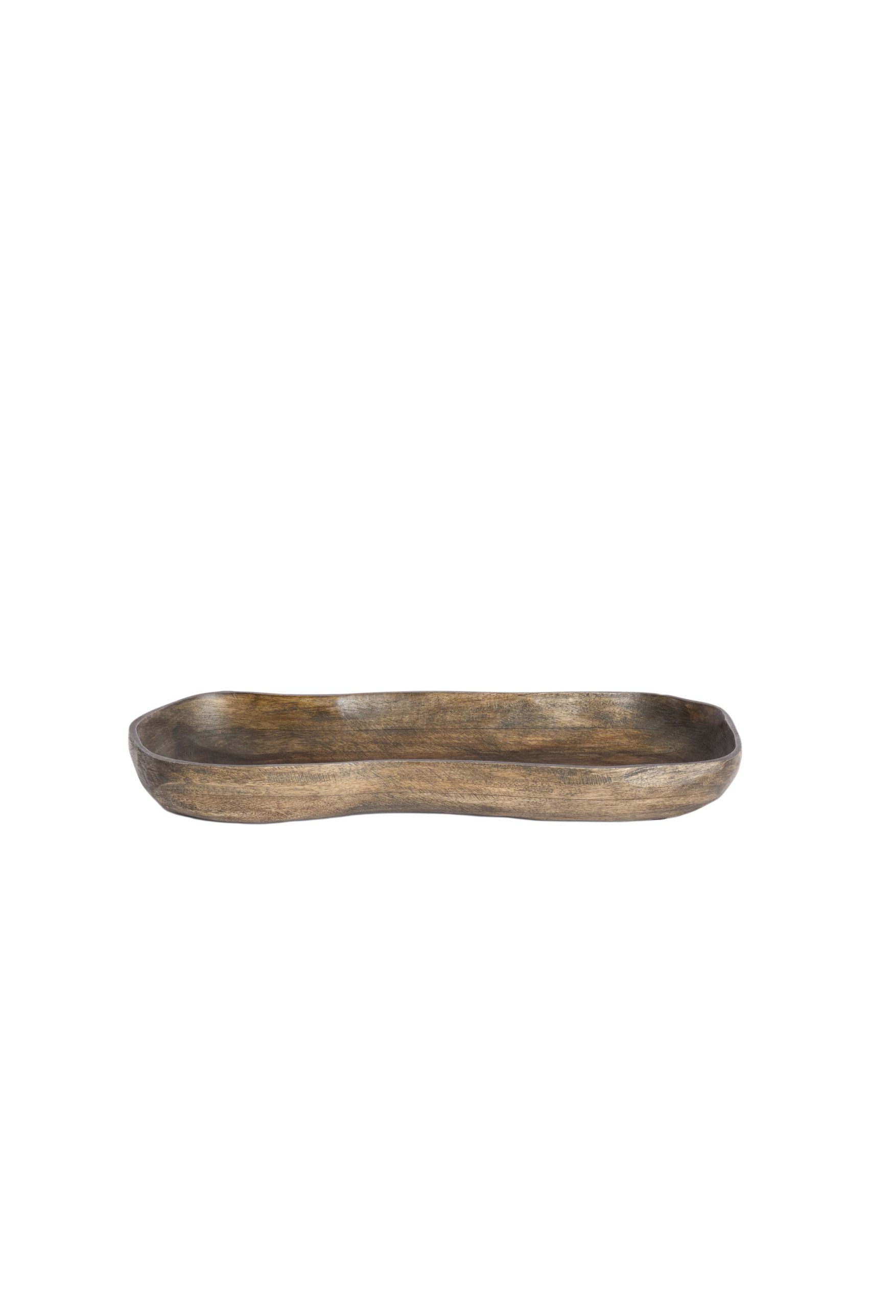 Light & Living Schaal 45x17,5x5 cm BUGABA hout antiek bruin