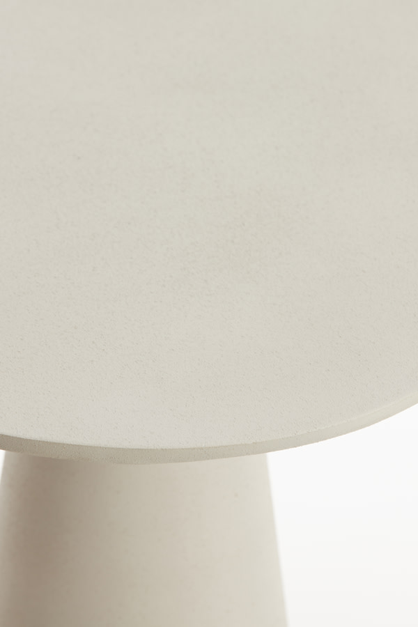 Light & Living Bijzettafel 60x60x41 cm ABALA mat crème