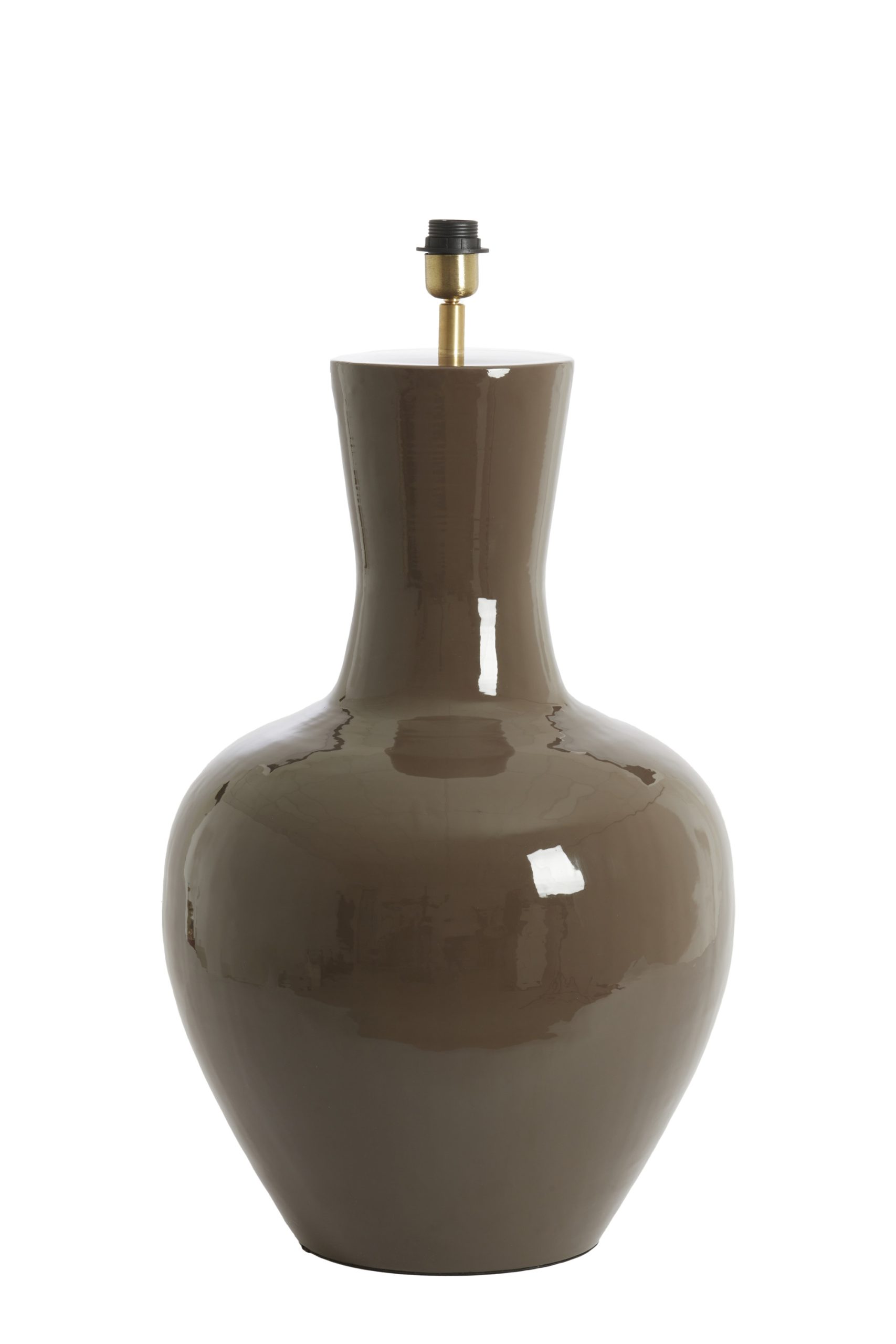 Light & Living Lampvoet Ø46x69 cm NANA glans donker bruin