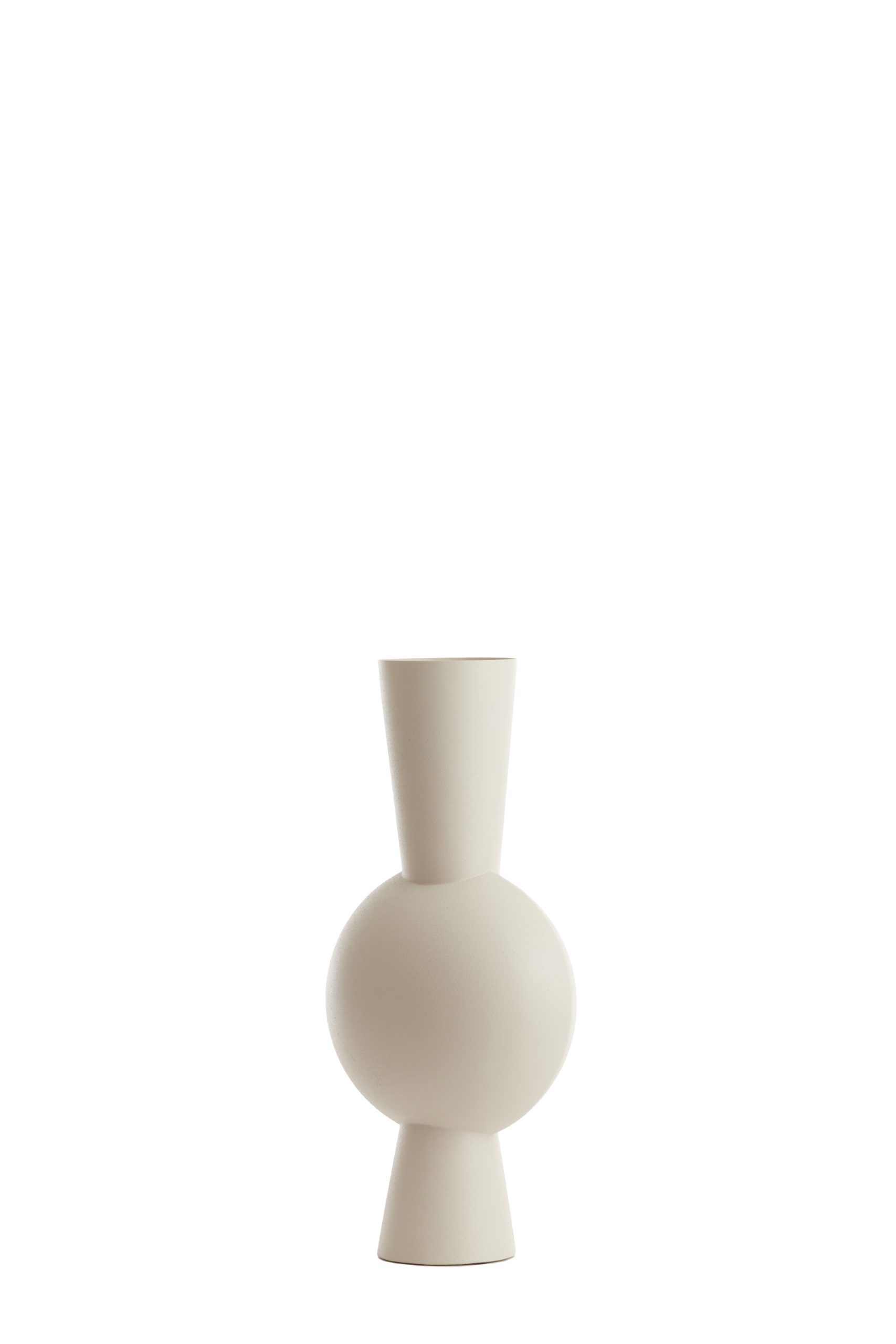 Light & Living Vaas deco 26x19x54 cm KAVANDU crème