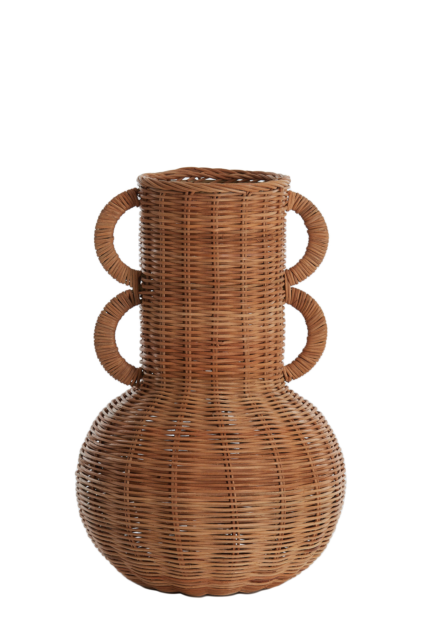 Light & Living Vaas deco Ø25x38 cm NALEAH rotan bruin