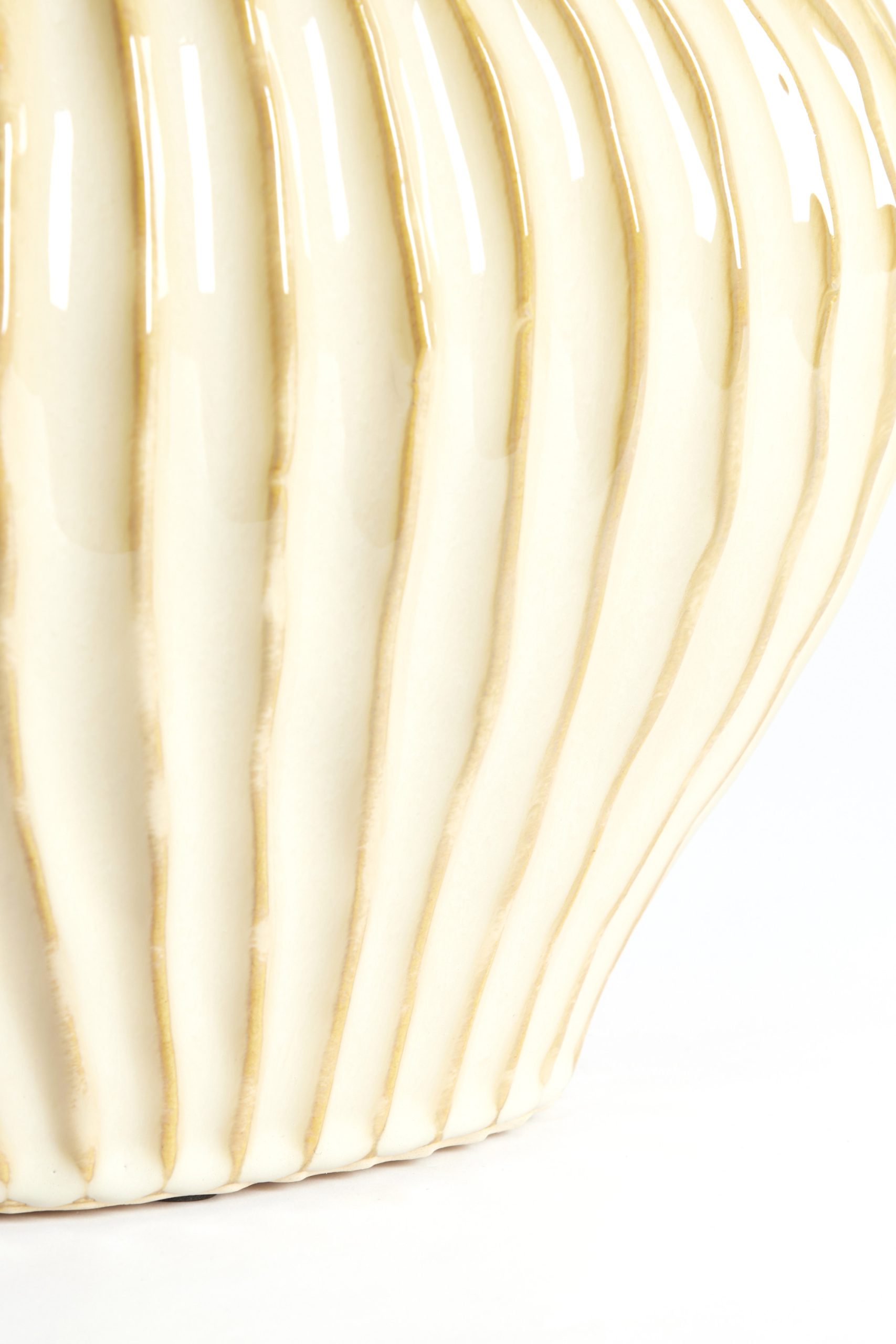 Light & Living Vaas deco 30x16x25 cm LORITO keramiek zand-beige