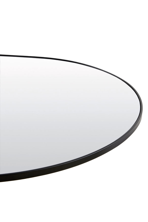 Light & Living Spiegel 80x1,5x180 cm ZENETO helder glas+zwart