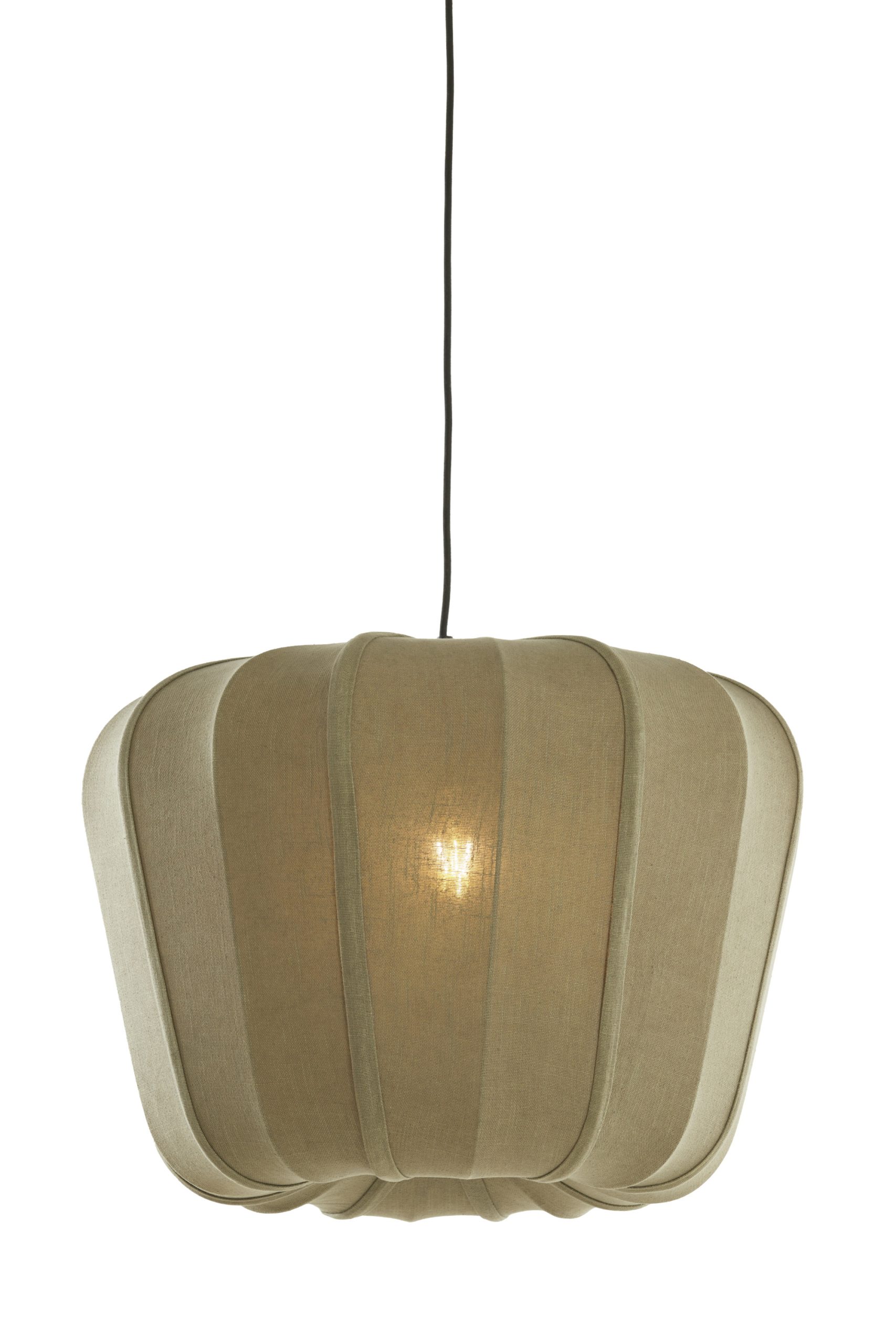 Light & Living Hanglamp Ø60x45 cm ZUBEDO olijf groen