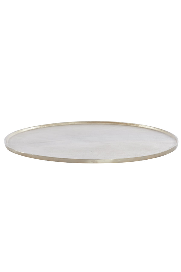 Light & Living Schaal Ø60x1,5 cm MAES licht goud