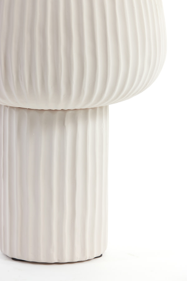 Light & Living Vaas deco Ø22,5x31,5 cm FEYA keramiek crème