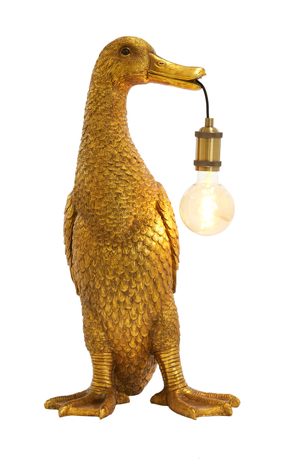 Light & Living Tafellamp 32x31x65 cm DUCK antiek brons