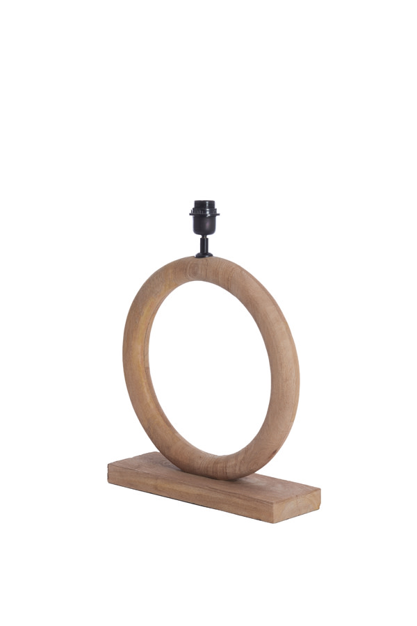Light & Living Lampvoet 41x13x44 cm NUBIA hout mat naturel