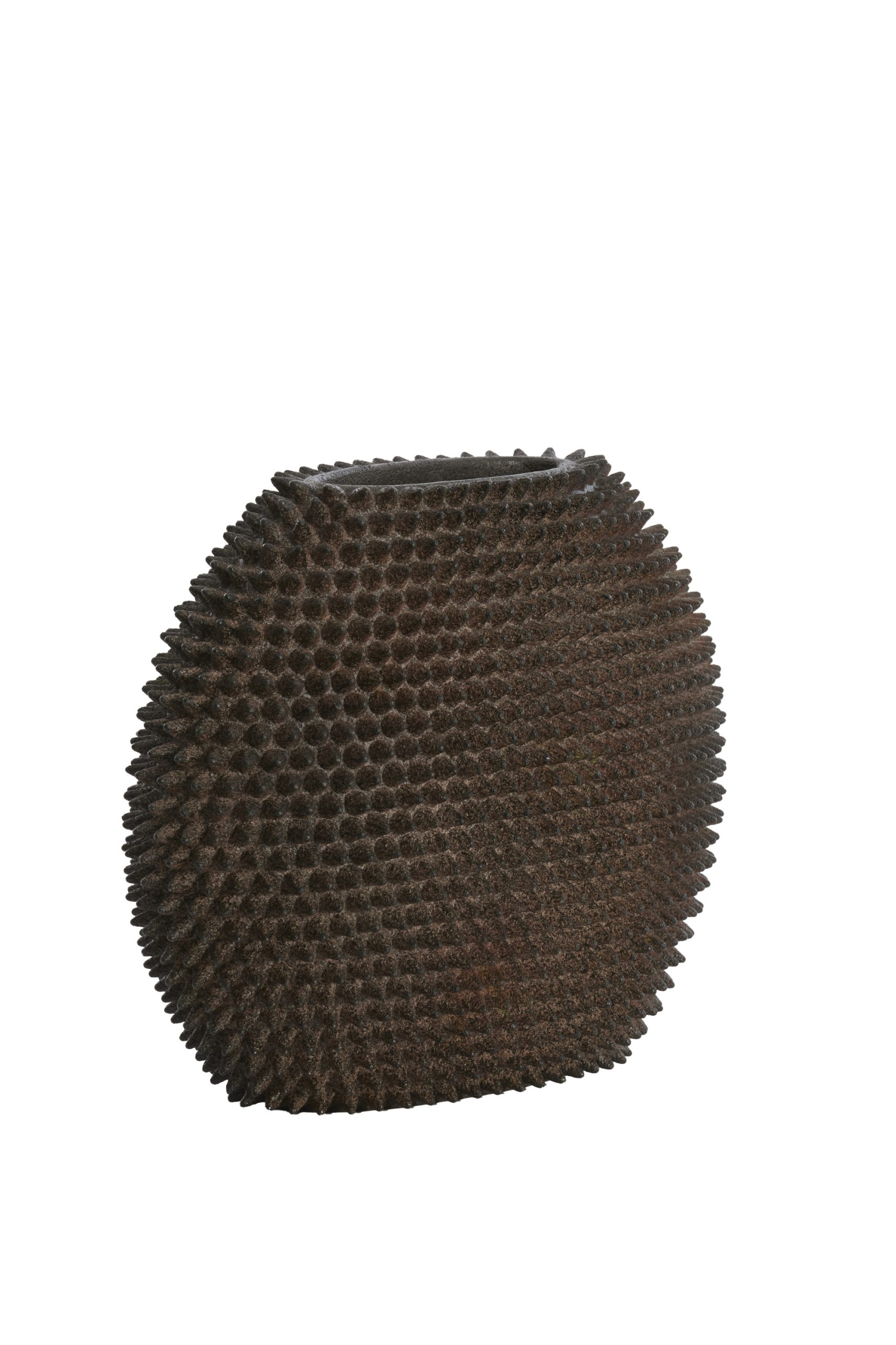 Light & Living Vaas deco 43x18,5x35 cm CALDRAS bruin