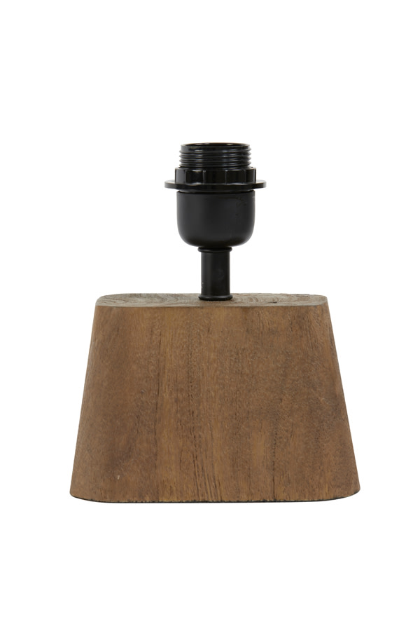 Light & Living Lampvoet 16x10x21 cm KARDAN hout mat bruin