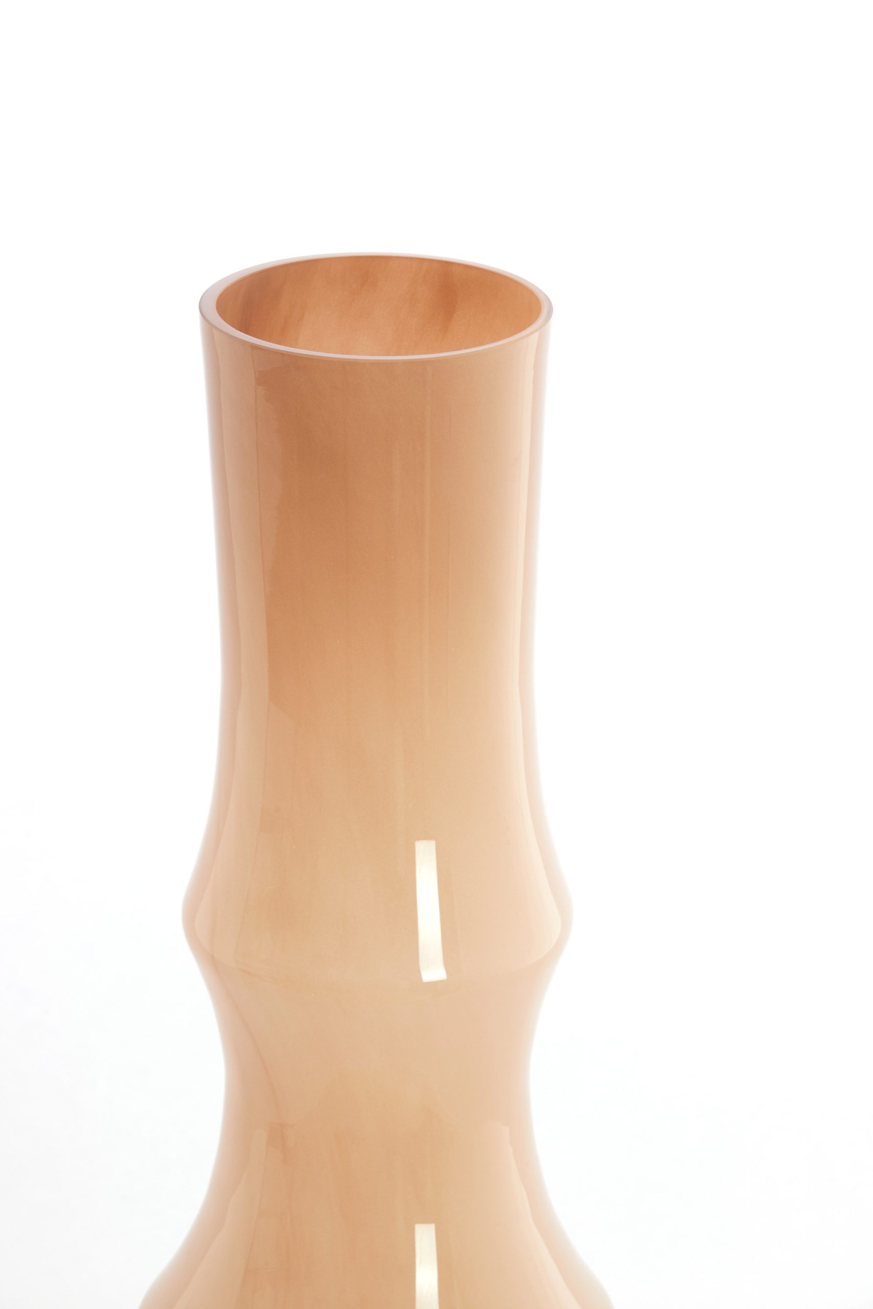 Light & Living Vaas Ø23,5x70 cm FIORENZA glas karamel