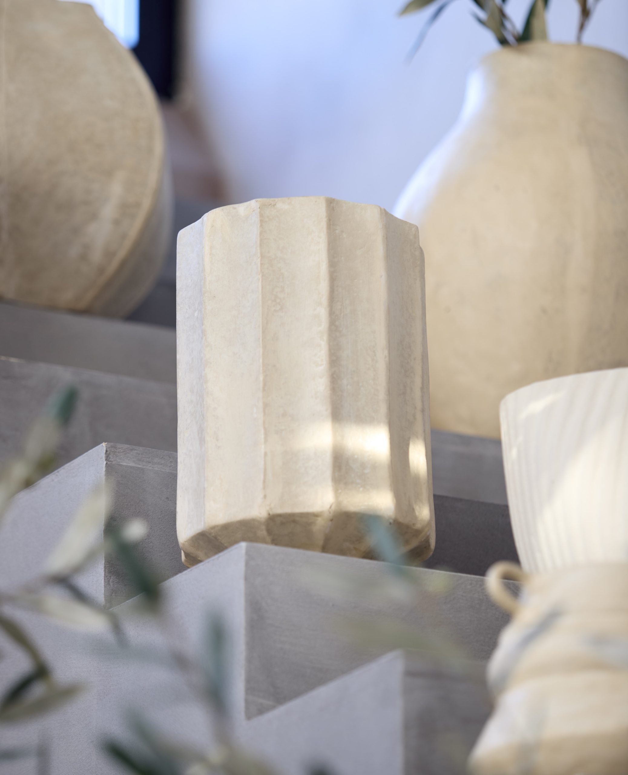 Light & Living Pot deco Ø22x32 cm SALOU naturel