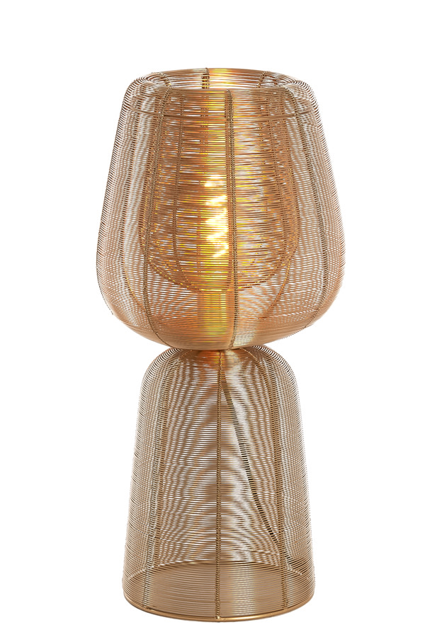 Light & Living Tafellamp Ø24x54 cm ABOSO licht goud