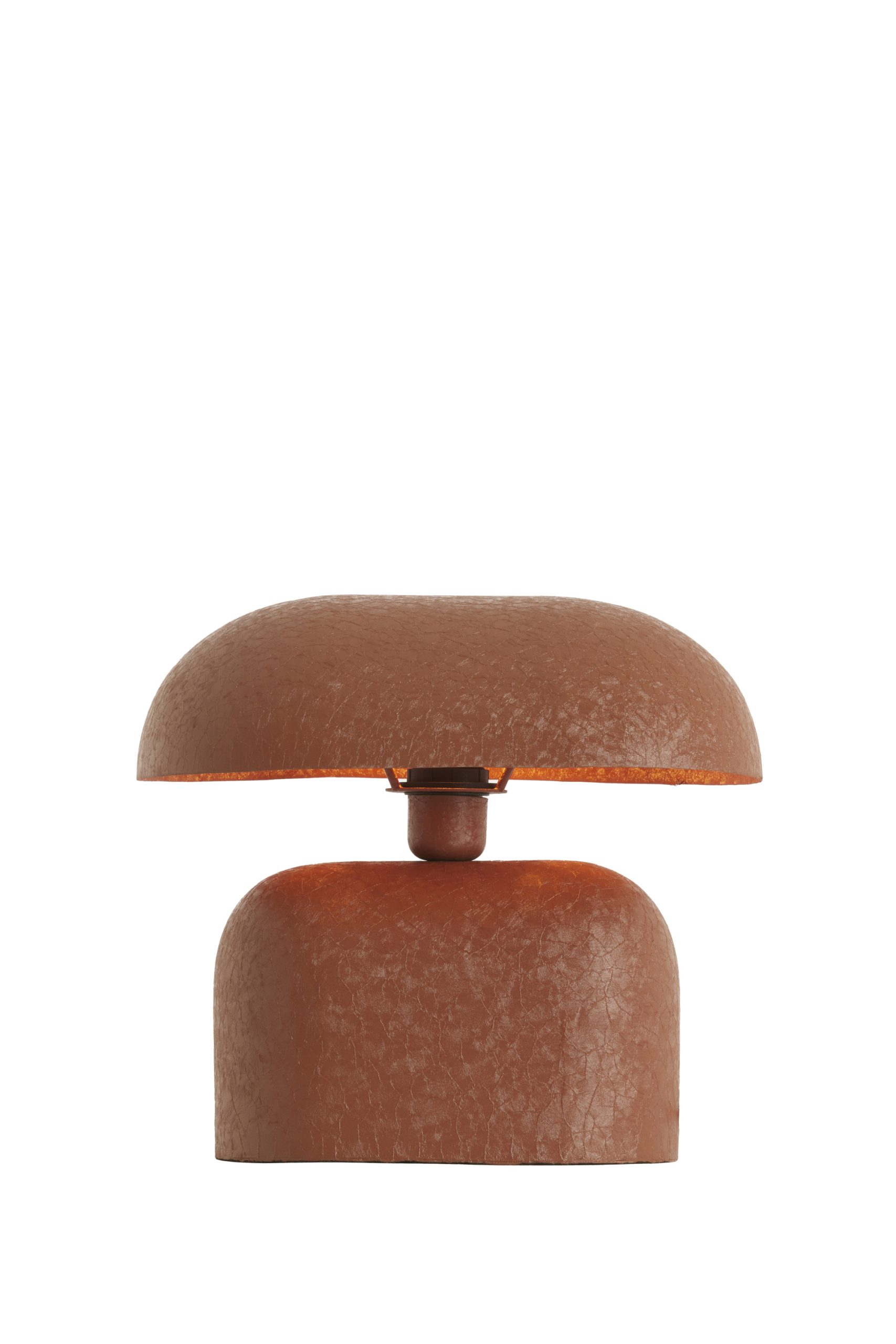 Light & Living Tafellamp 34x21x30 cm TODD mat donker oranje