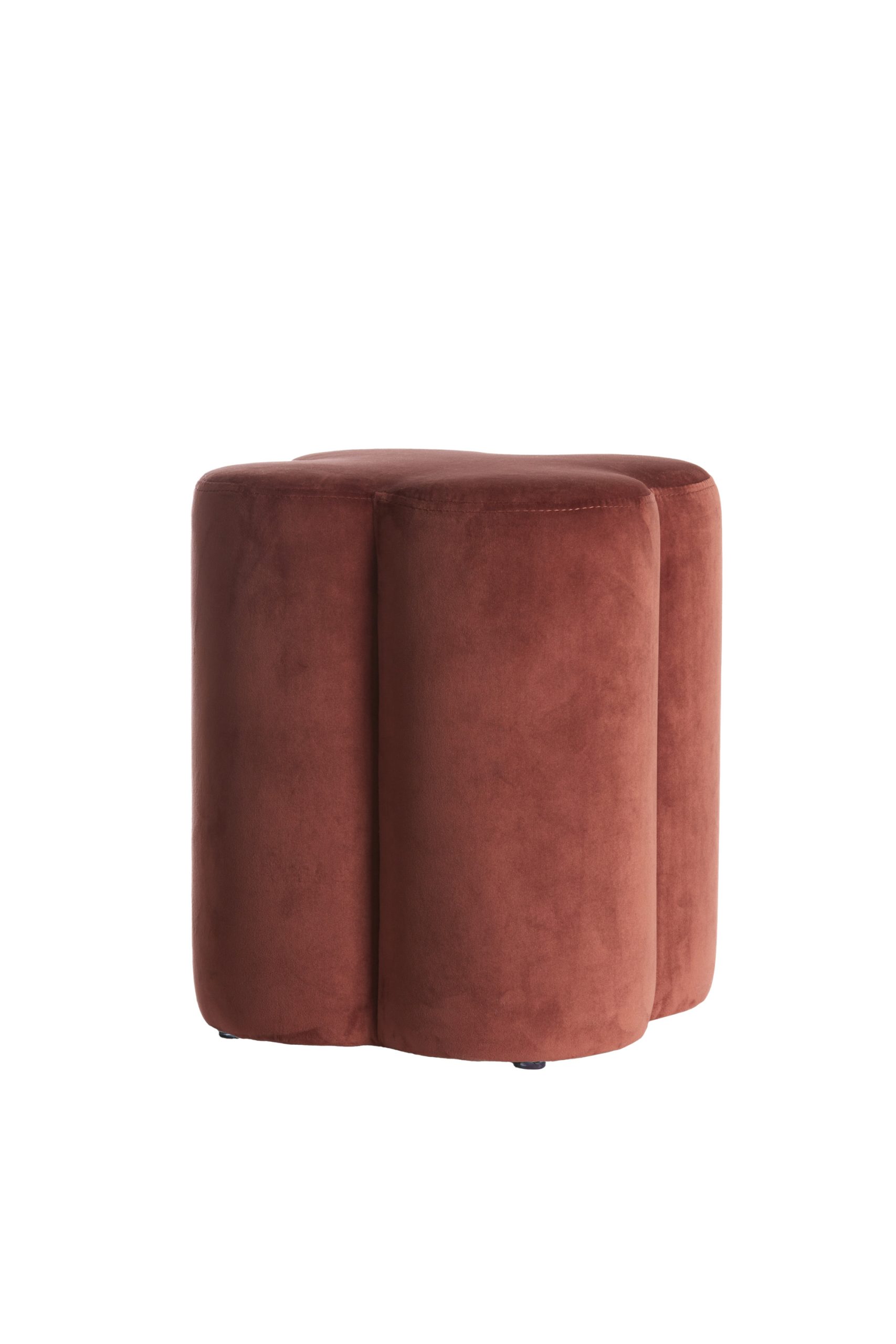Light & Living Poef 38x38x45 cm NALANI bordeaux