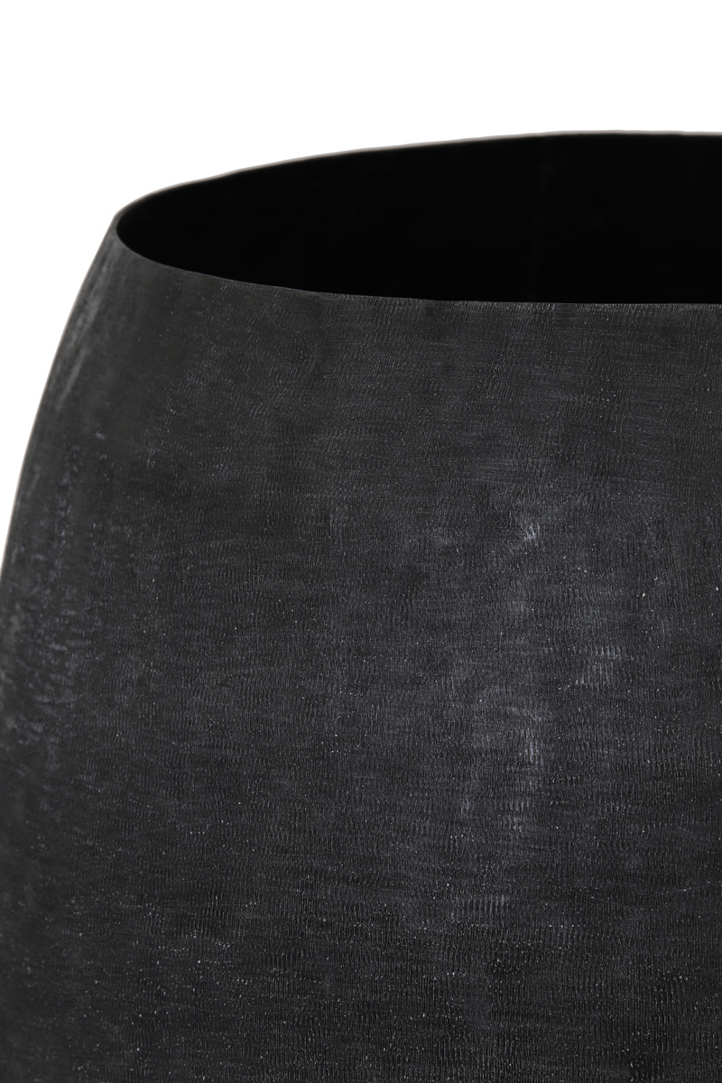 Light & Living Pot deco Ø39x42 cm GENOLI mat zwart