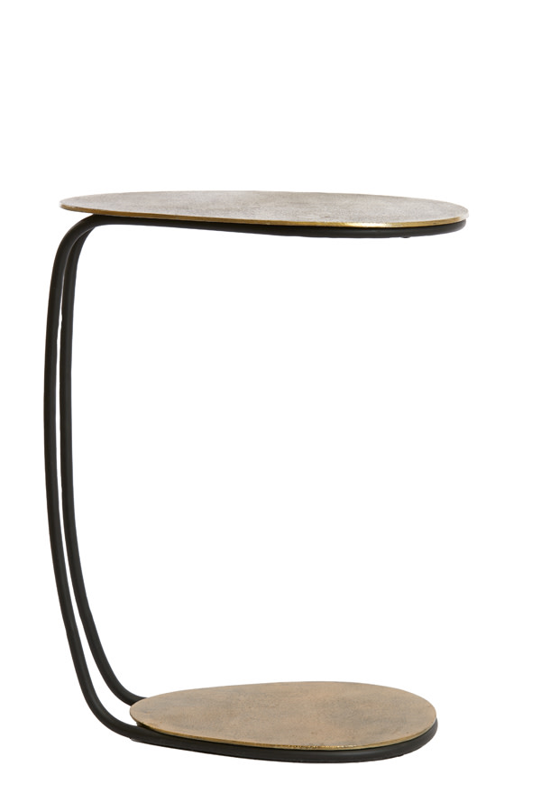 Light & Living Bijzettafel 43x27x53 cm MARSH antiek brons