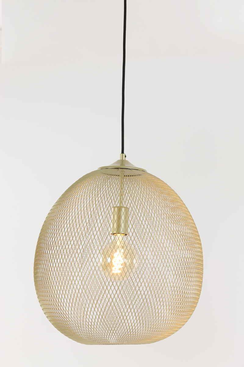 Light & Living Hanglamp Ø40x45 cm MOROC goud