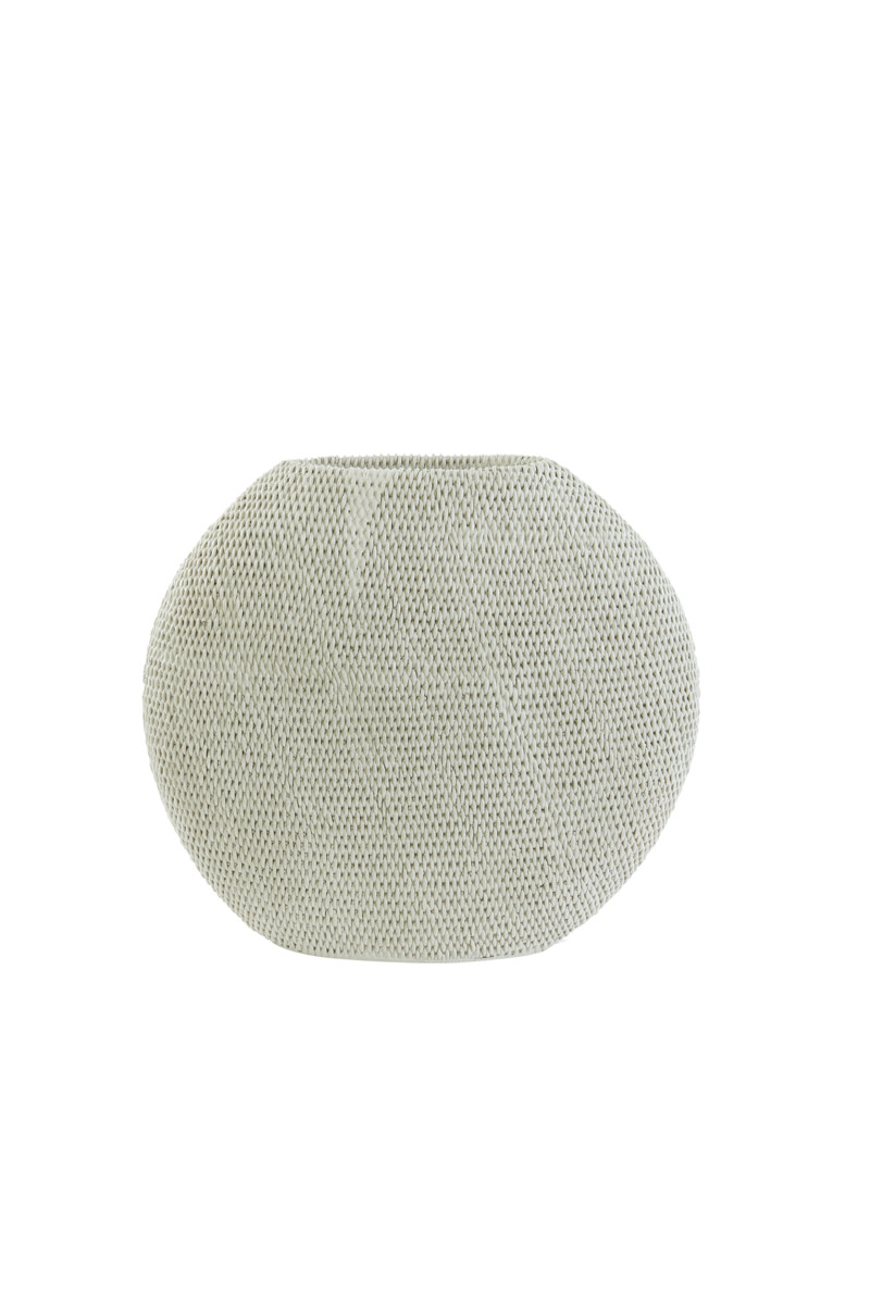 Light & Living Vaas deco 40,5x14,5x36,5 cm MASHABA zand