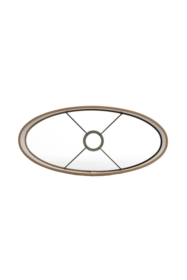 Light & Living Kap ovaal recht smal 38-17,5-19 cm KASSEI beige