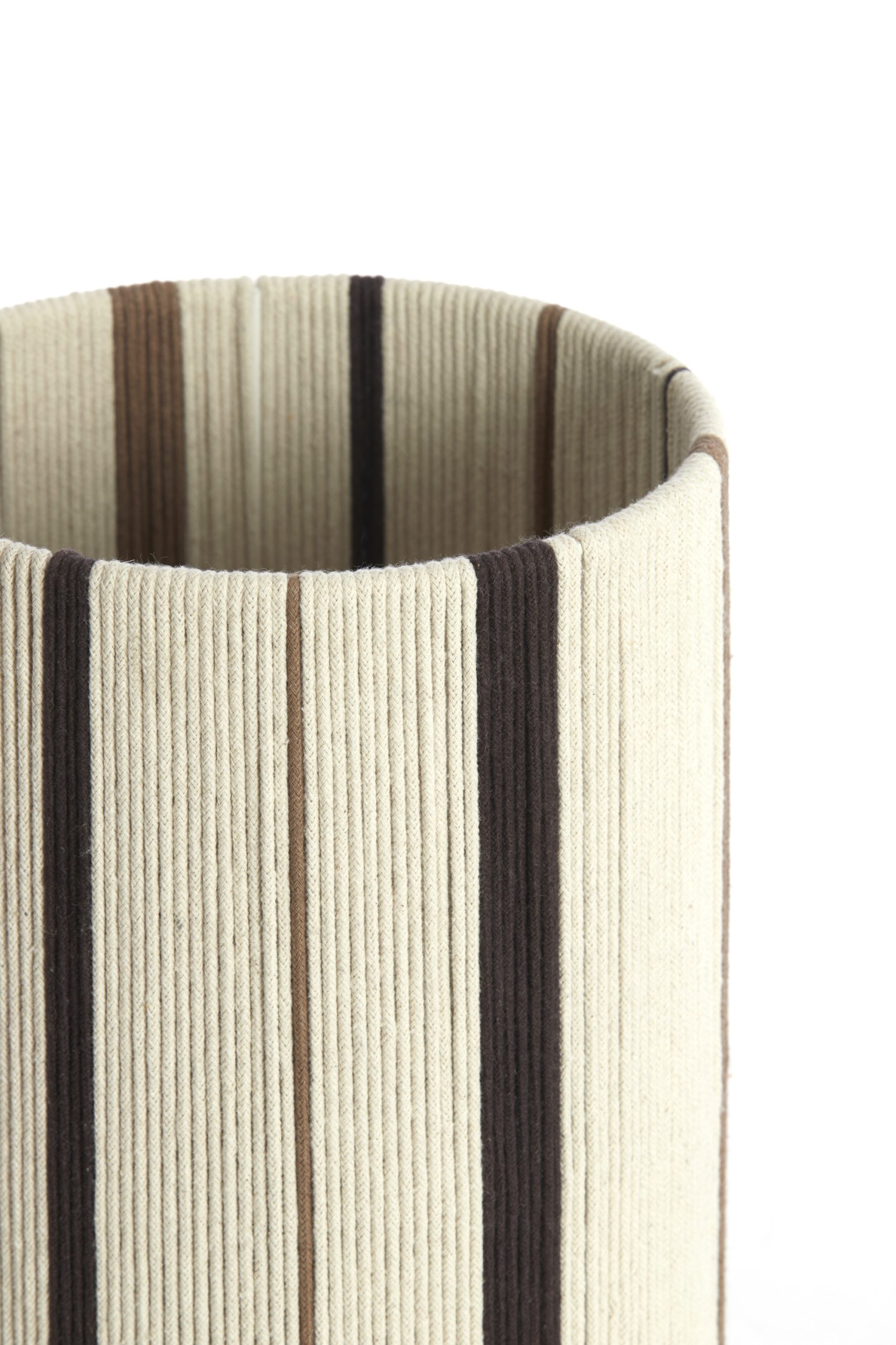 Light & Living Kap cilinder 20-20-30 cm MEDAN crème+bruin+donker bruin