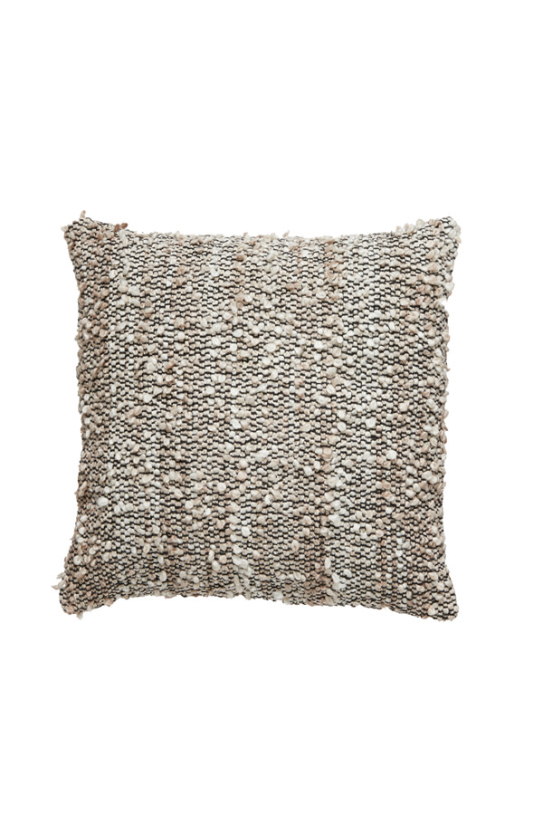 Light & Living Kussen 45x45 cm MEZOKI bouclé bruin