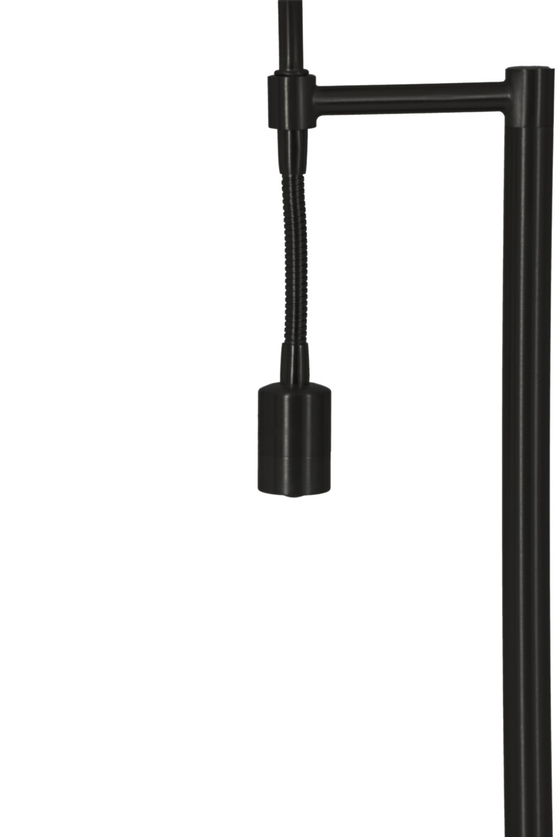 Light & Living Vloerlamp Ø25x138 cm CALGARY mat zwart met LED