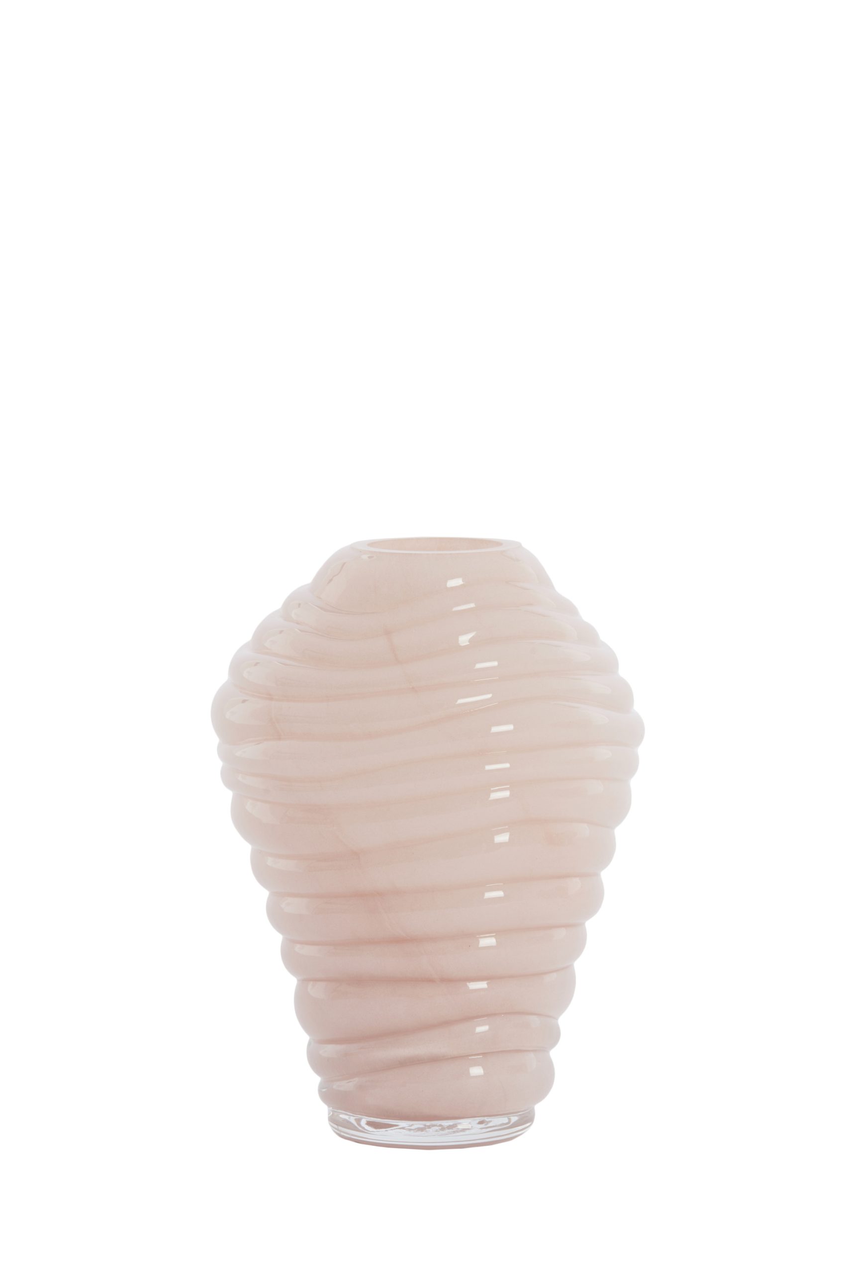Light & Living Vaas Ø13x18 cm FENLOR glas licht roze