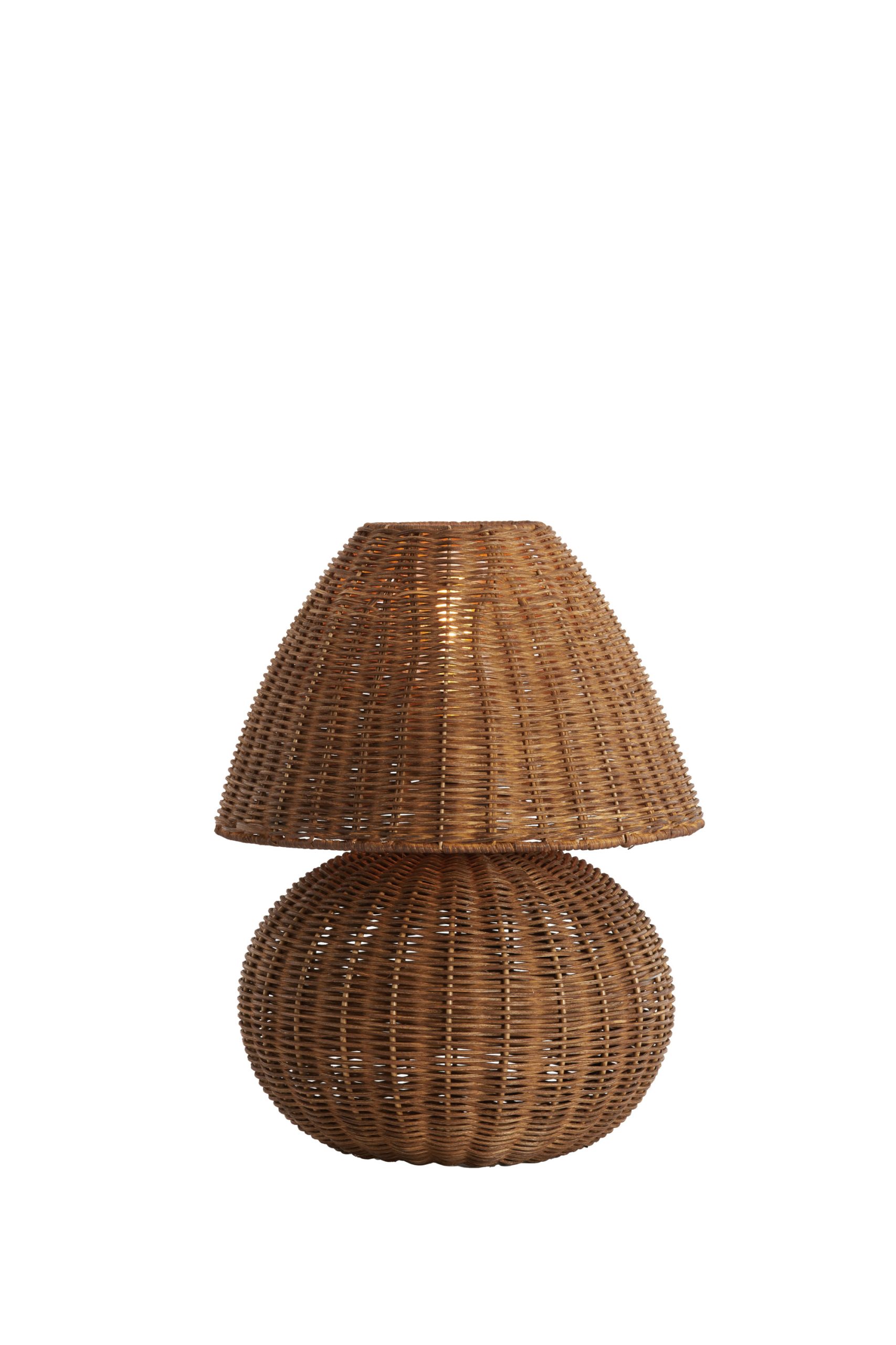 Light & Living Tafellamp Ø27,5x35 cm MAVON rotan donker bruin