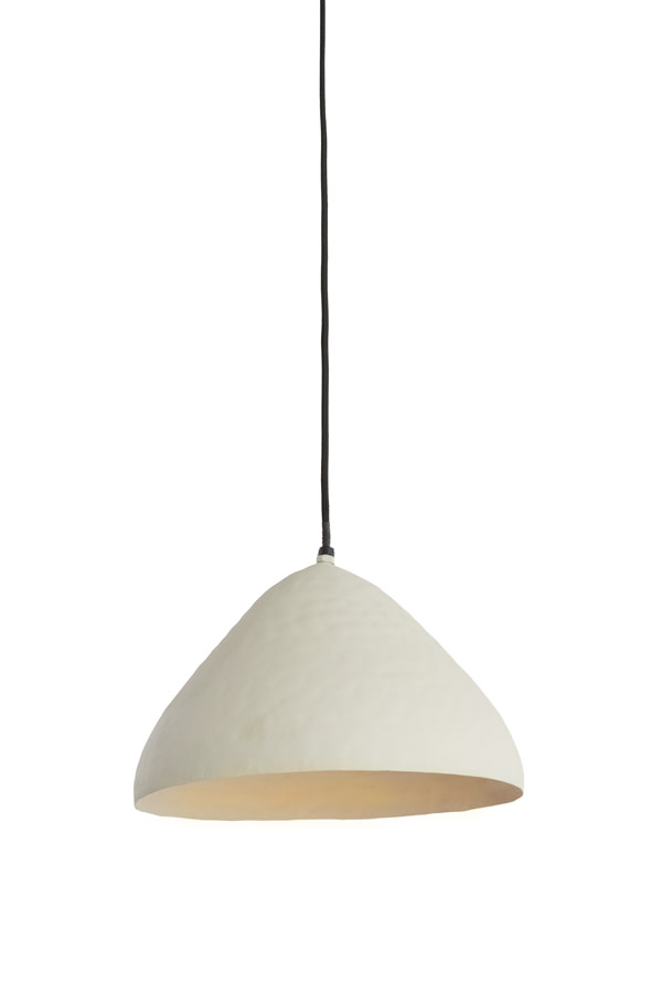 Light & Living Hanglamp Ø32x20 cm ELIMO mat crème